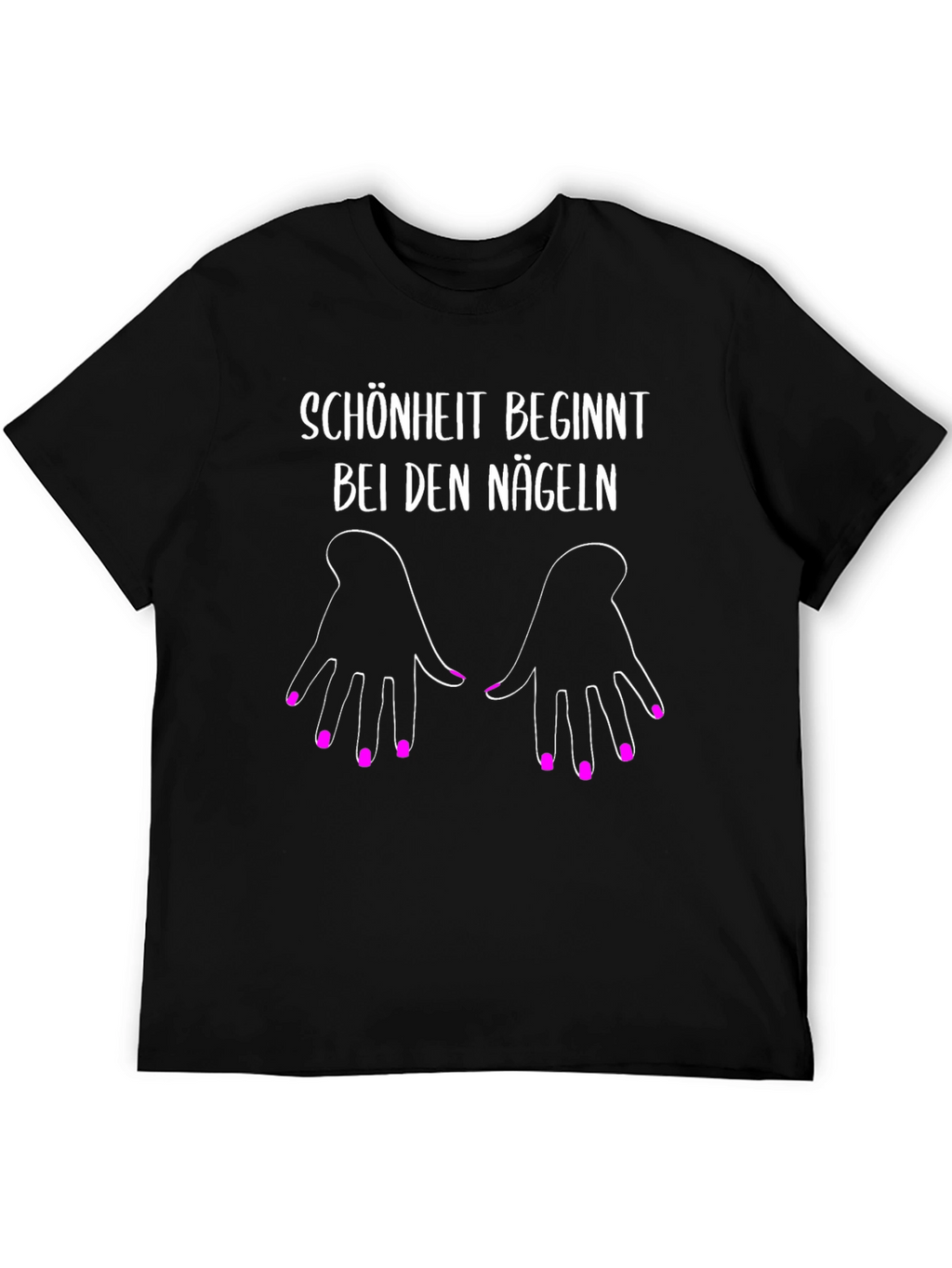 Beauty Begins with Nails Graphic Tee - Unisex
