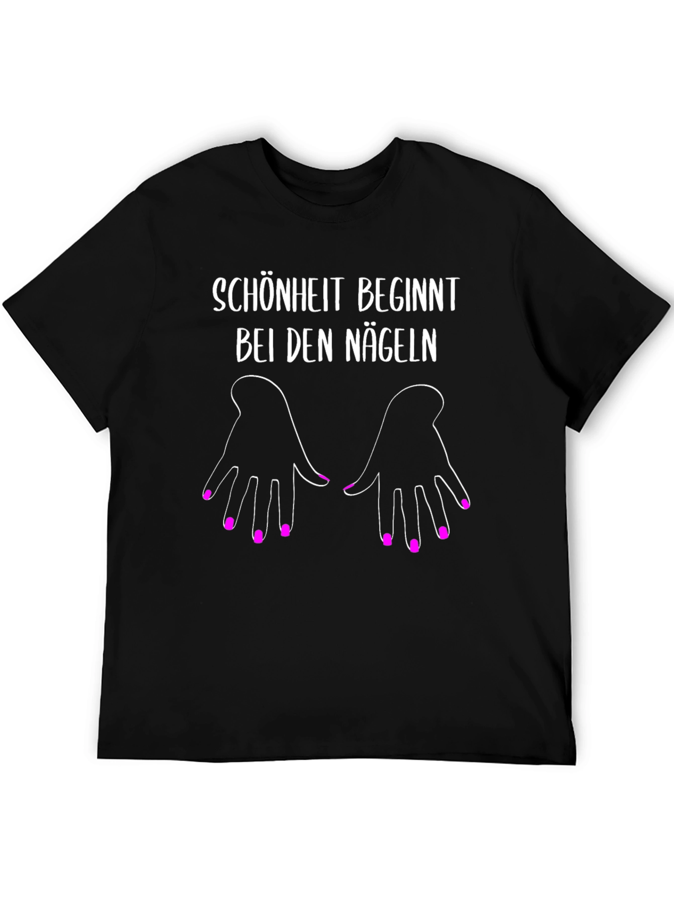 Beauty Begins with Nails Graphic Tee - Unisex
