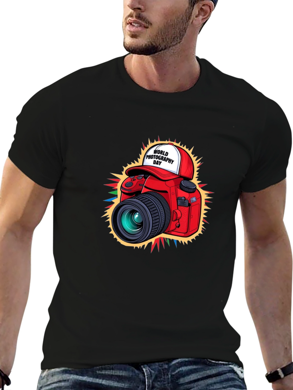 World Photography Day Graphic T-Shirt