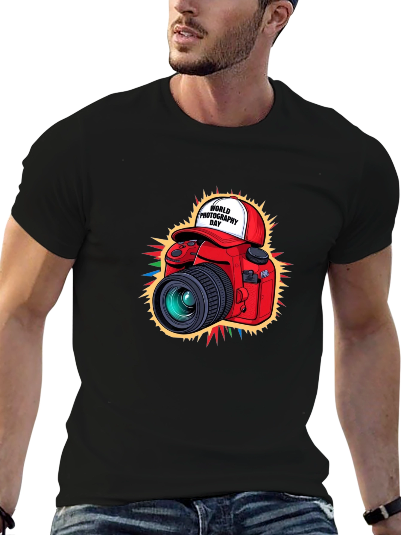 World Photography Day Graphic T-Shirt