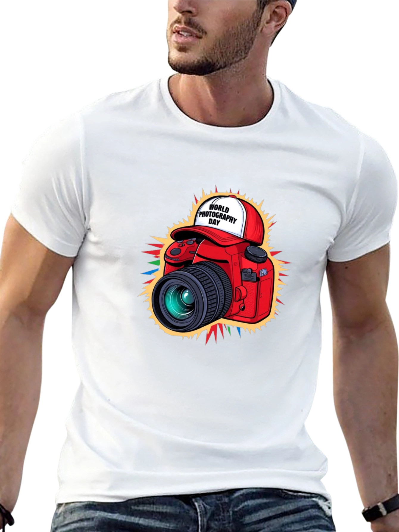 World Photography Day Graphic T-Shirt