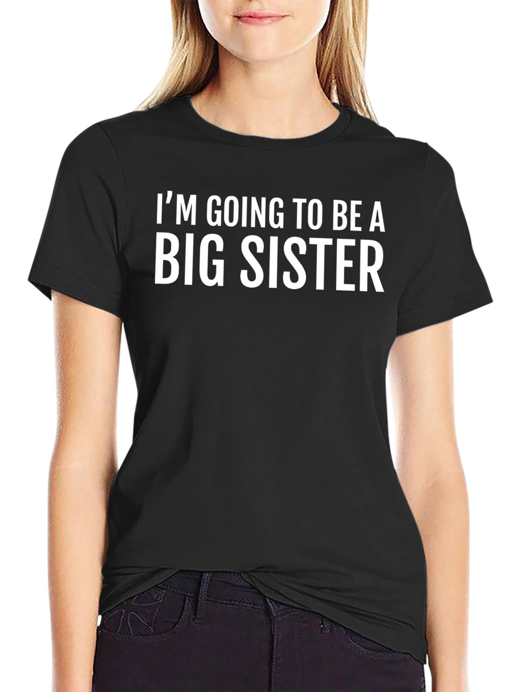 Im Going To Be A Big Sister Tee