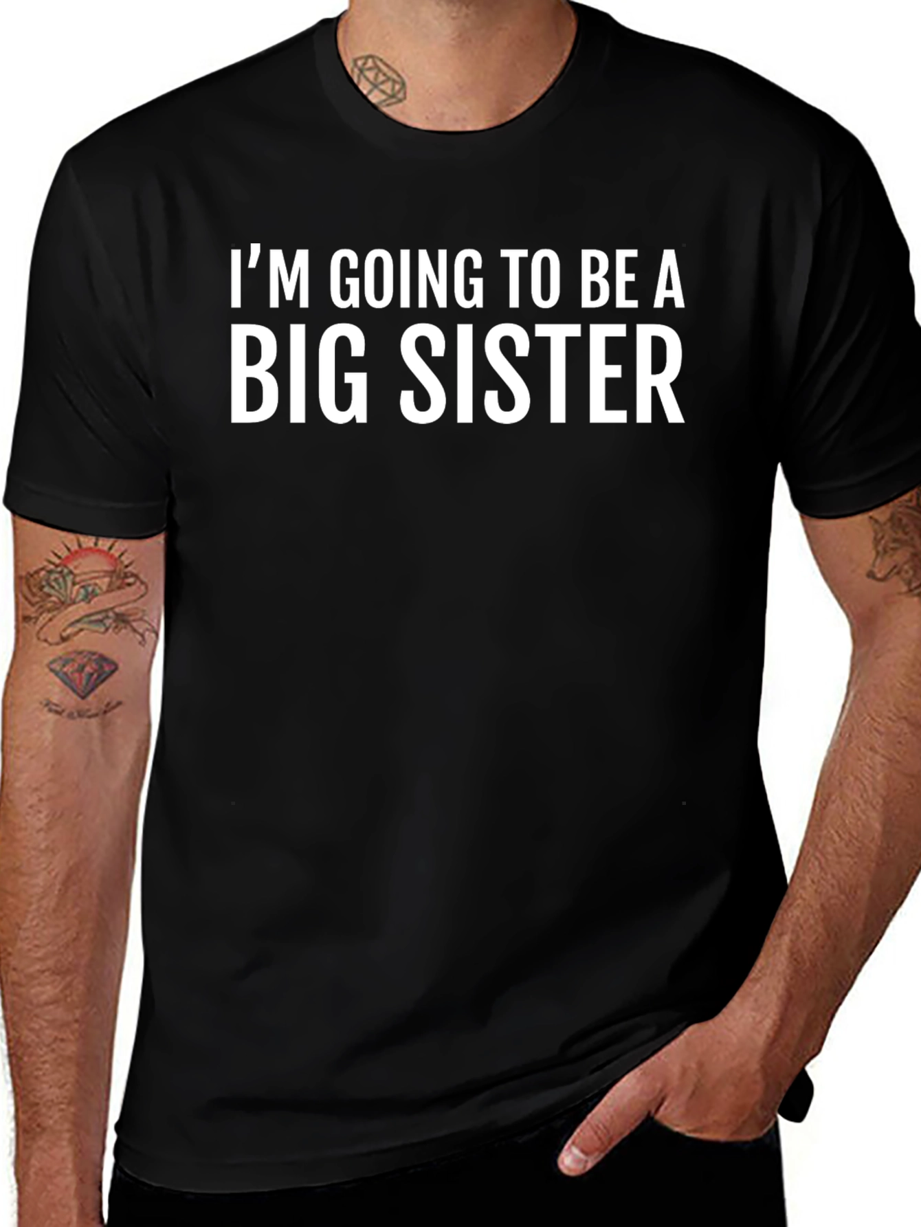 Im Going To Be A Big Sister Tee