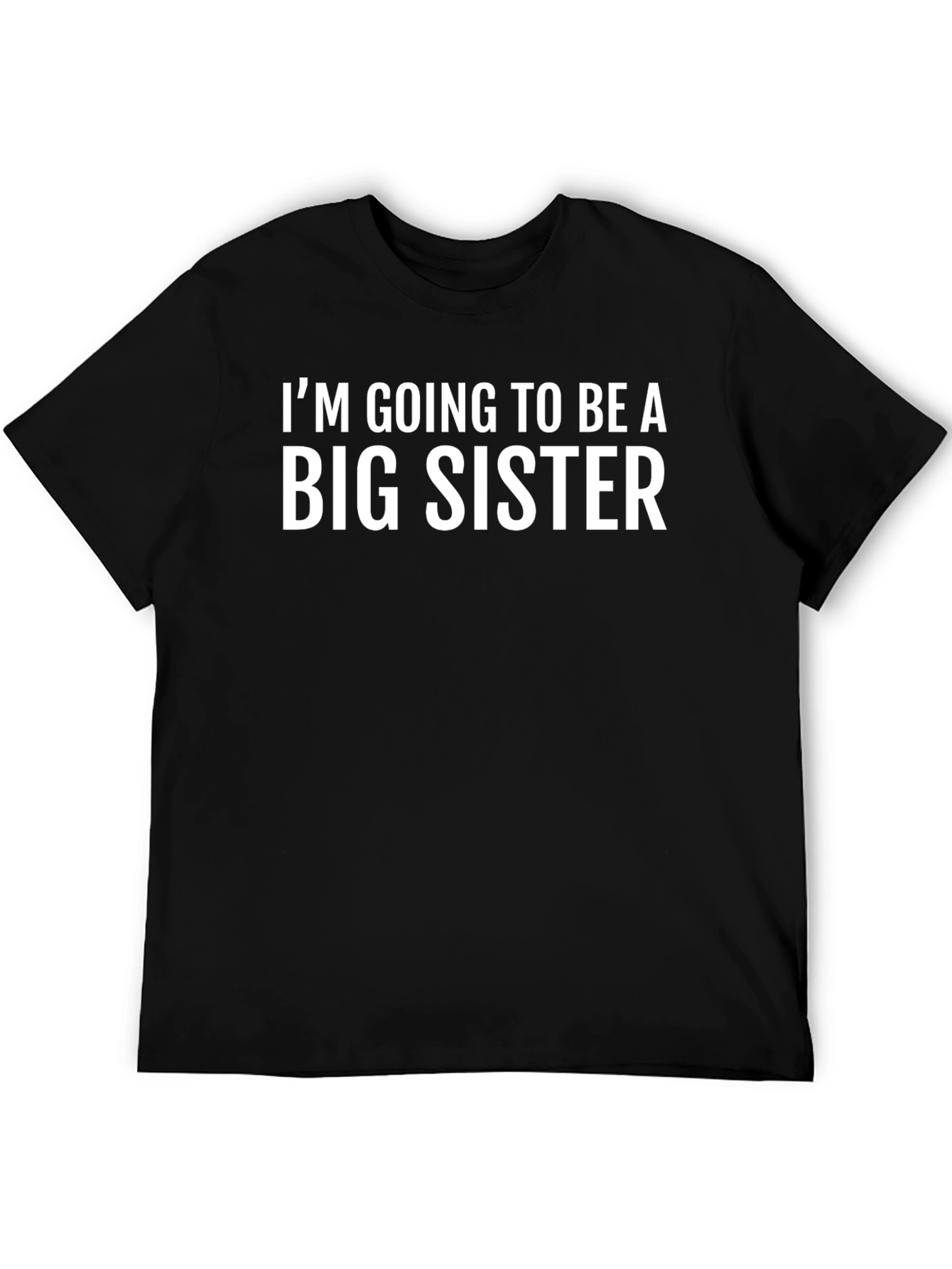 Im Going To Be A Big Sister Tee