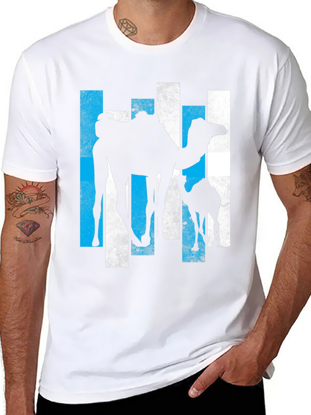 Camel Silhouette Graphic Tee