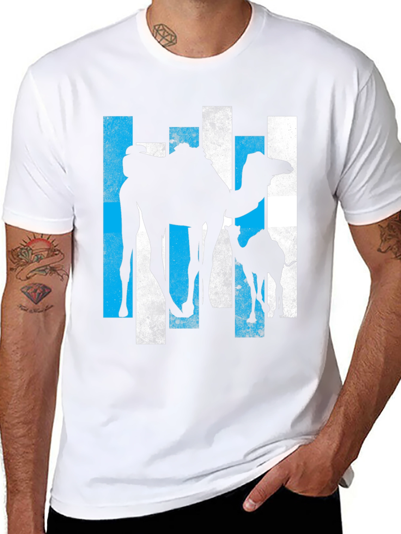 Camel Silhouette Graphic Tee