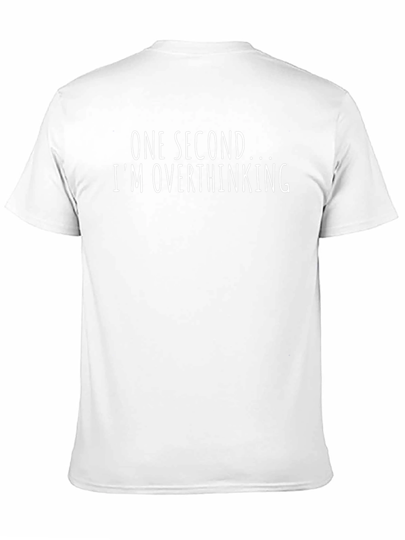 Overthinking T-Shirt - Funny Slogan Tee