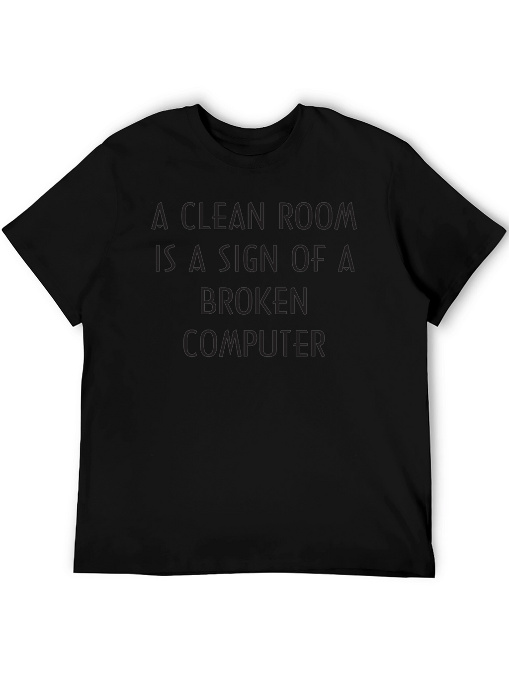 Humorous Broken Computer Graphic Tee