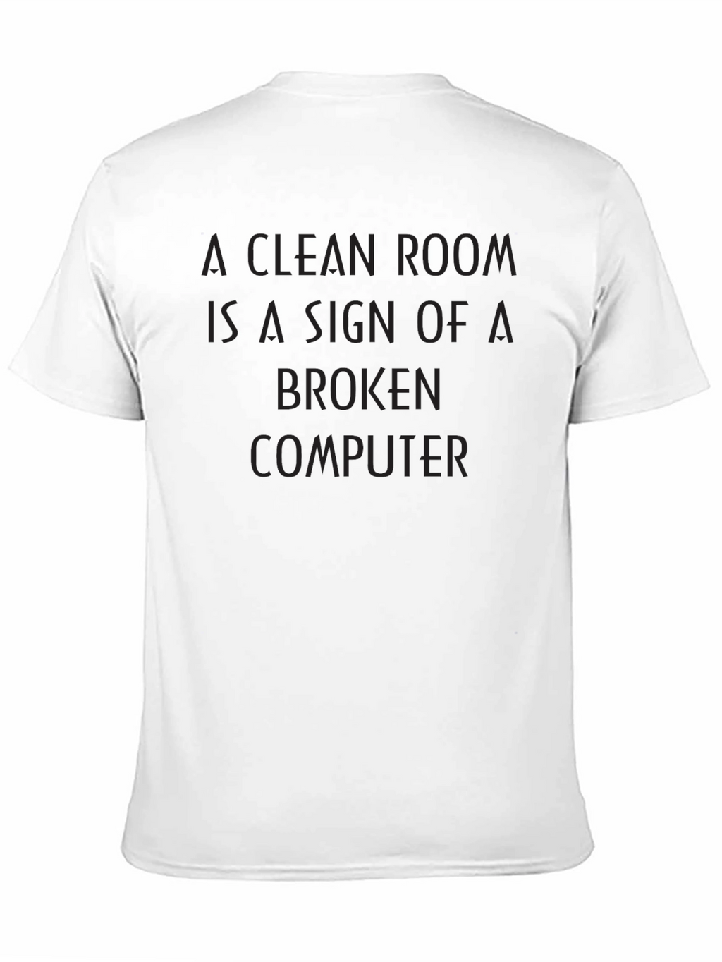 Humorous Broken Computer Graphic Tee
