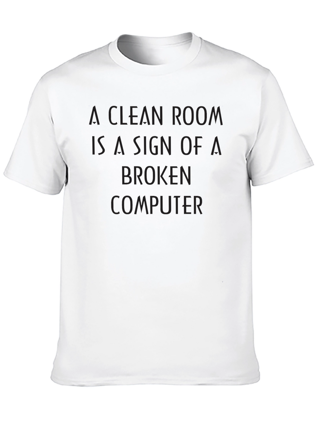 Humorous Broken Computer Graphic Tee