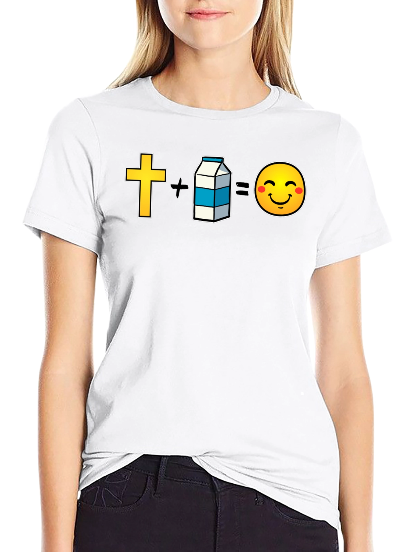 Christian Milk Happy Face T-Shirt