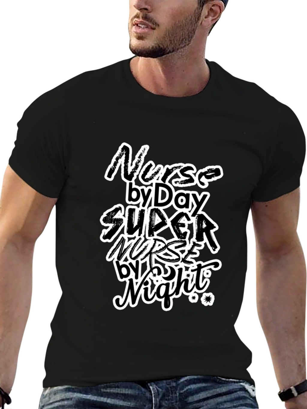 Nurse by Day Super Nurse by Night T-Shirt