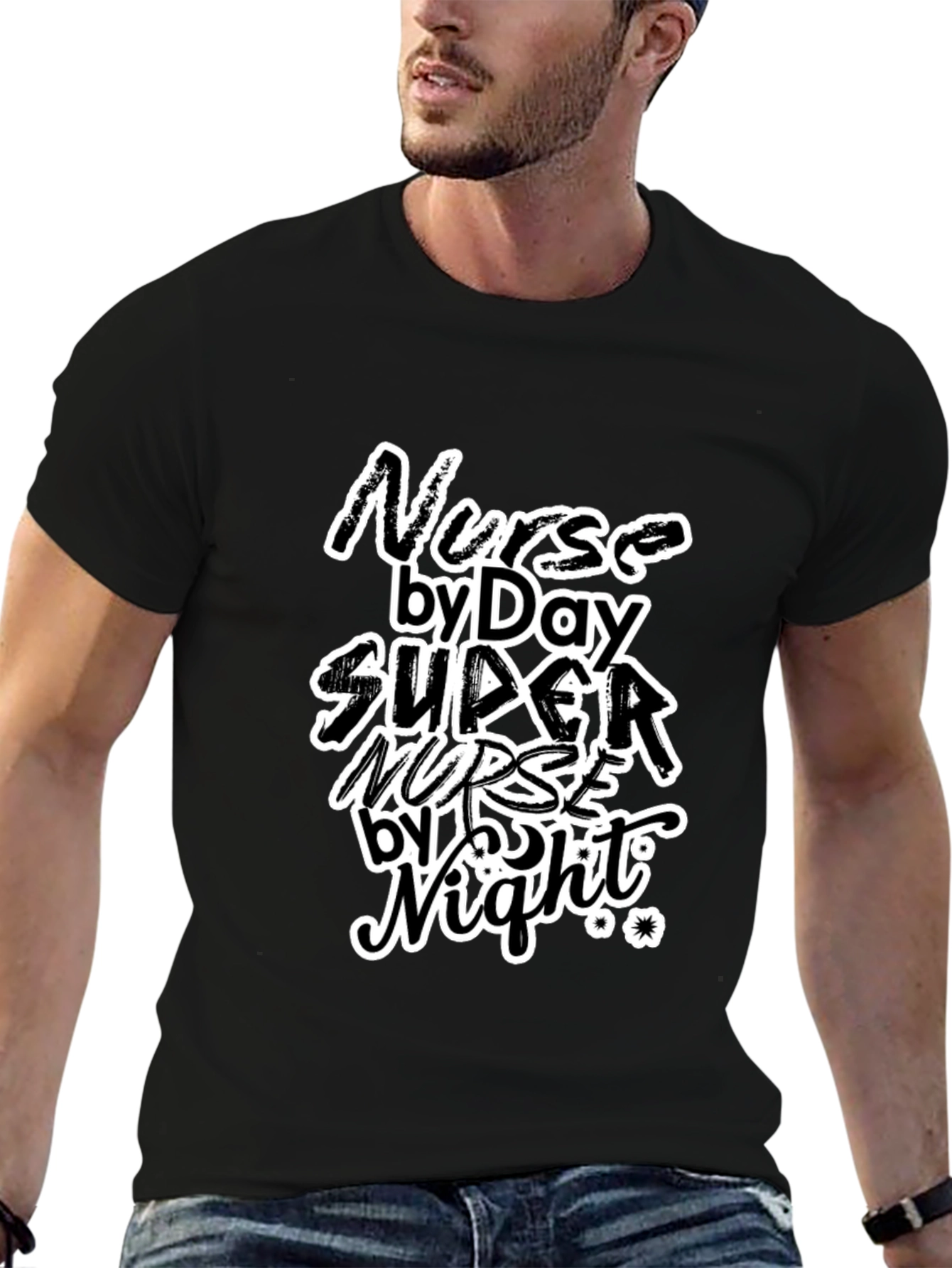 Nurse by Day Super Nurse by Night T-Shirt