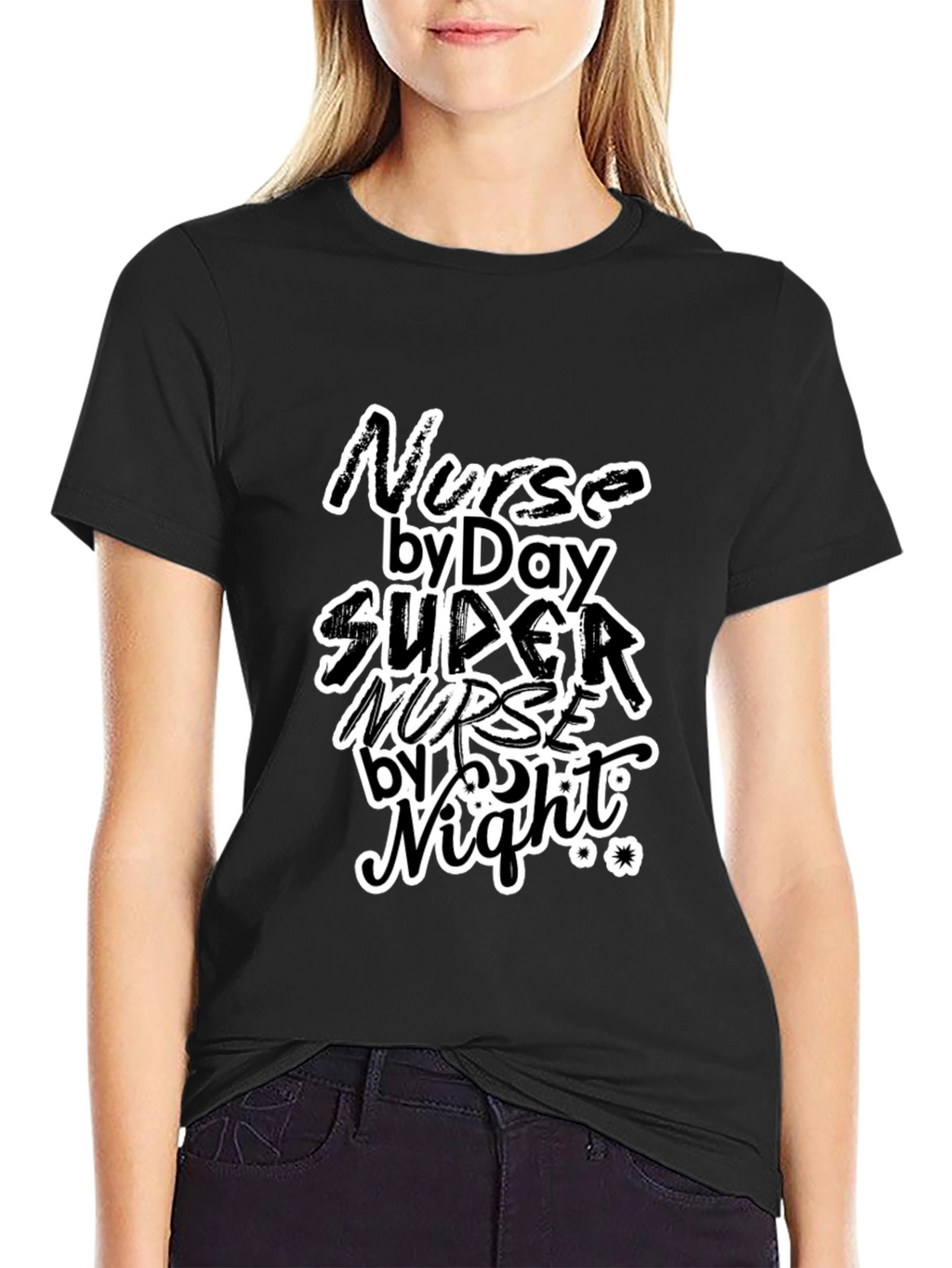 Nurse by Day Super Nurse by Night T-Shirt