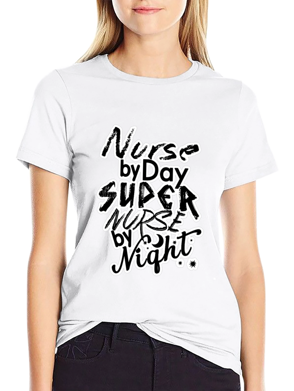 Nurse by Day Super Nurse by Night T-Shirt