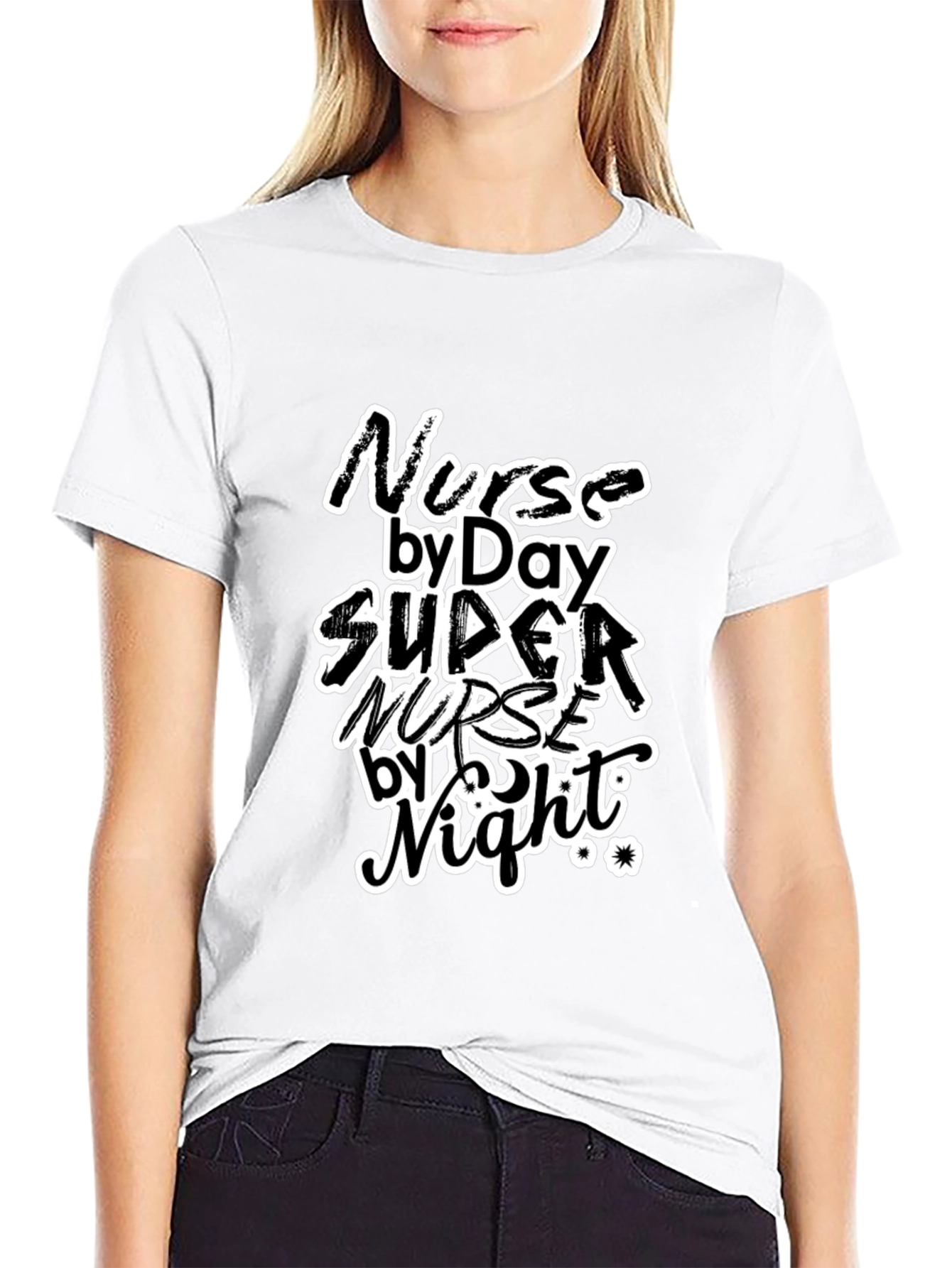 Nurse by Day Super Nurse by Night T-Shirt