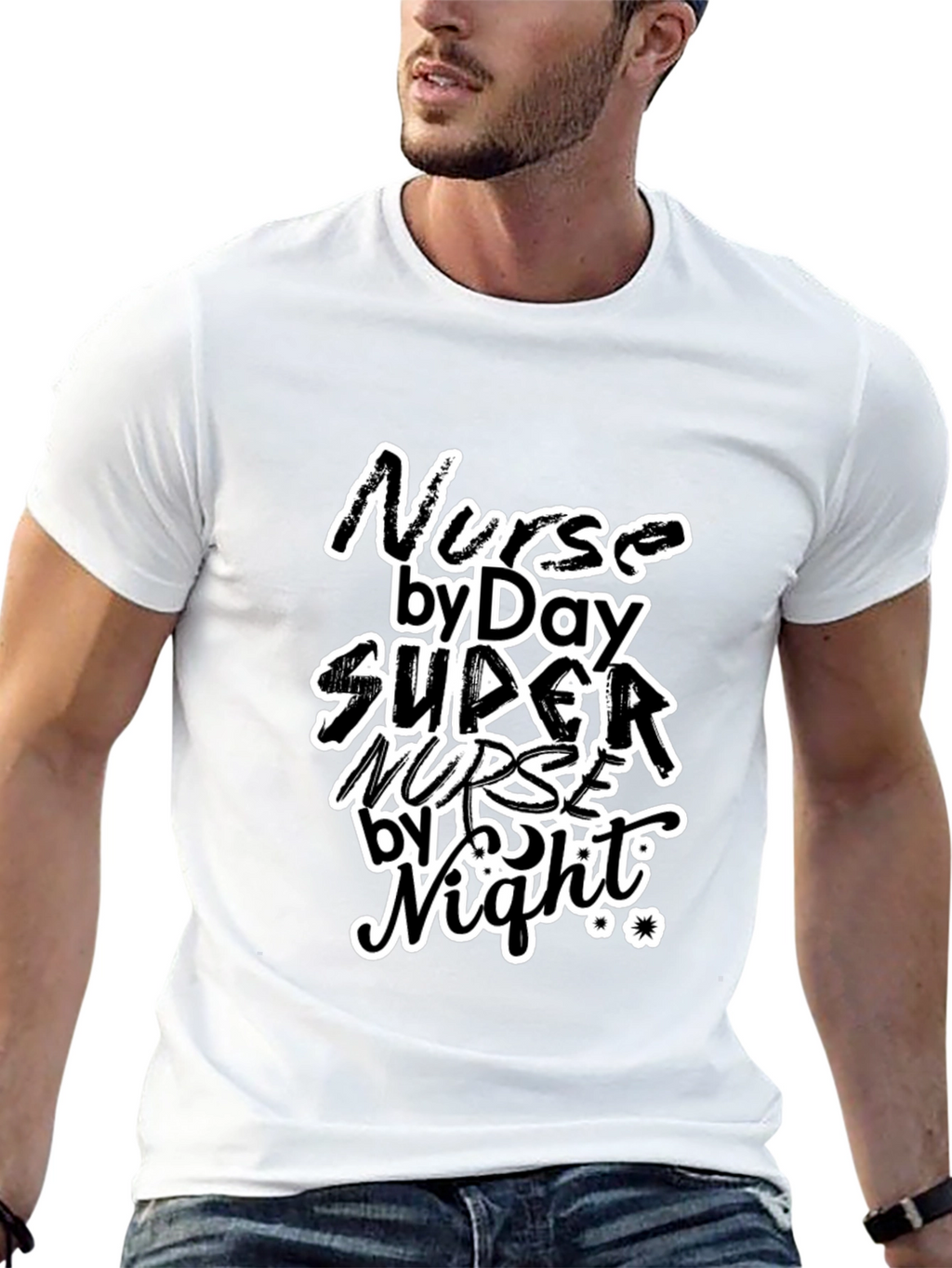 Nurse by Day Super Nurse by Night T-Shirt