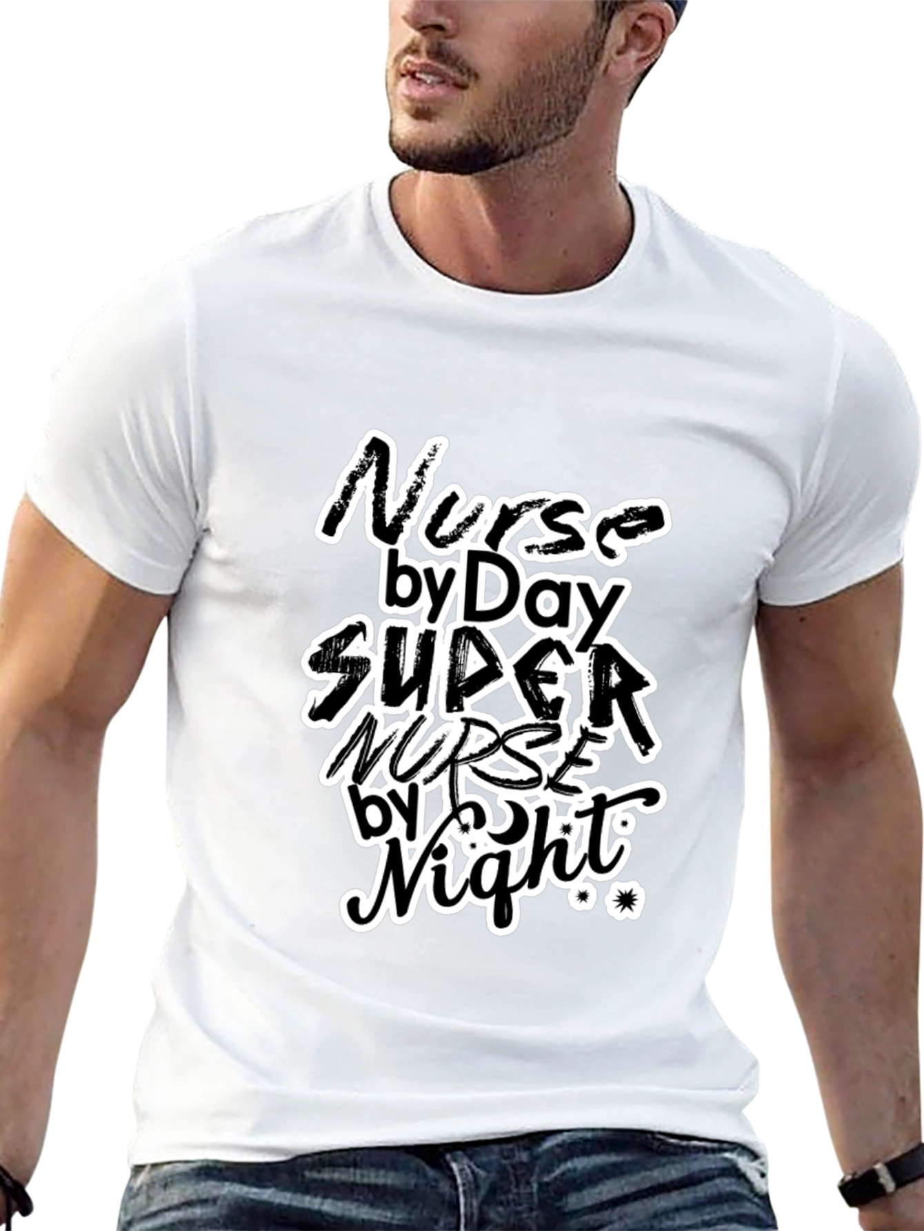 Nurse by Day Super Nurse by Night T-Shirt