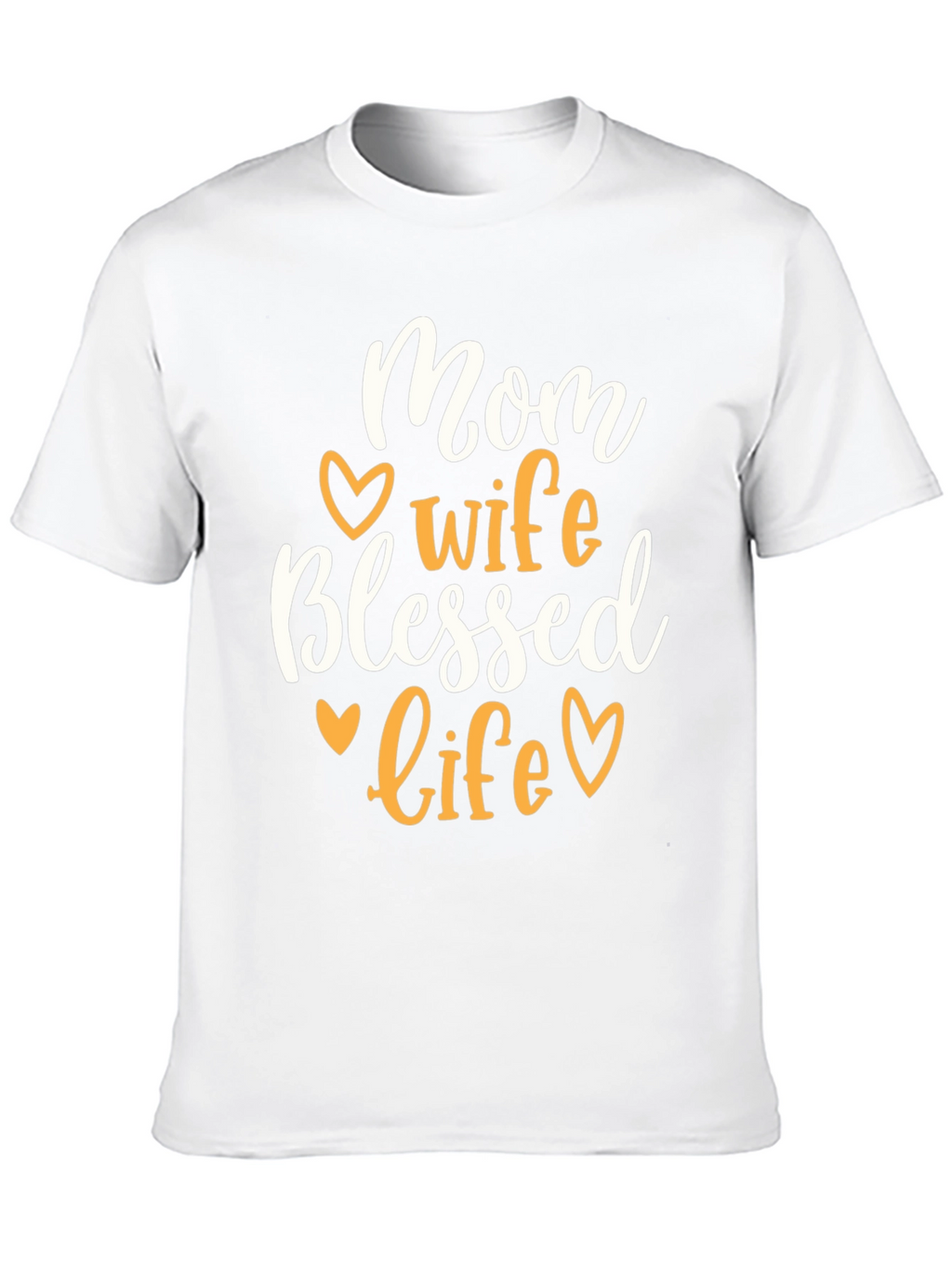 Mom Wife Blessed Life T-Shirt
