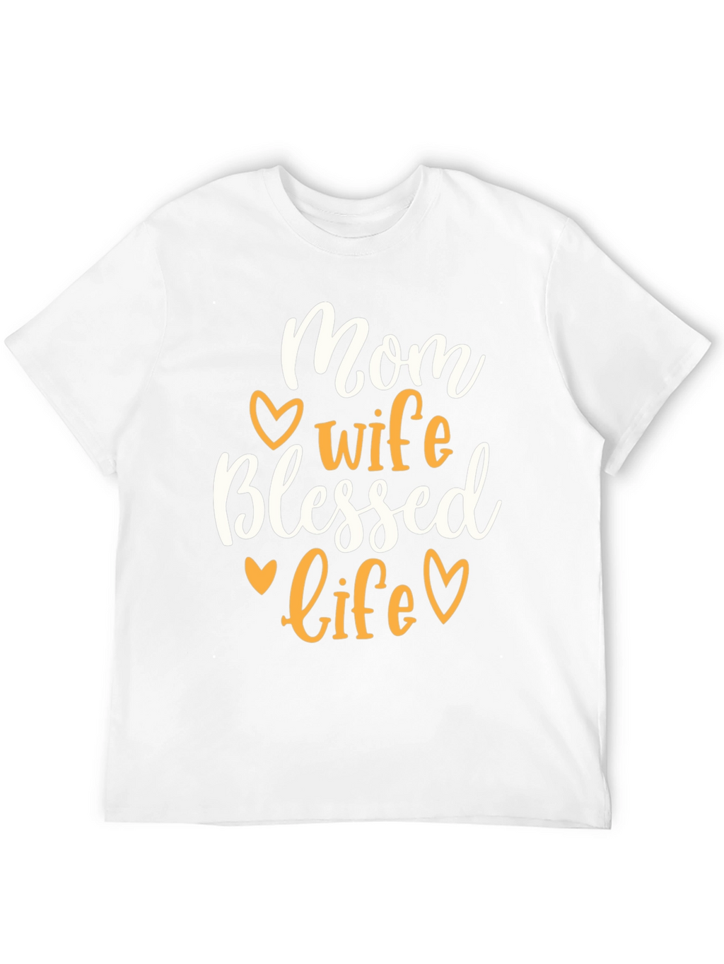 Mom Wife Blessed Life T-Shirt