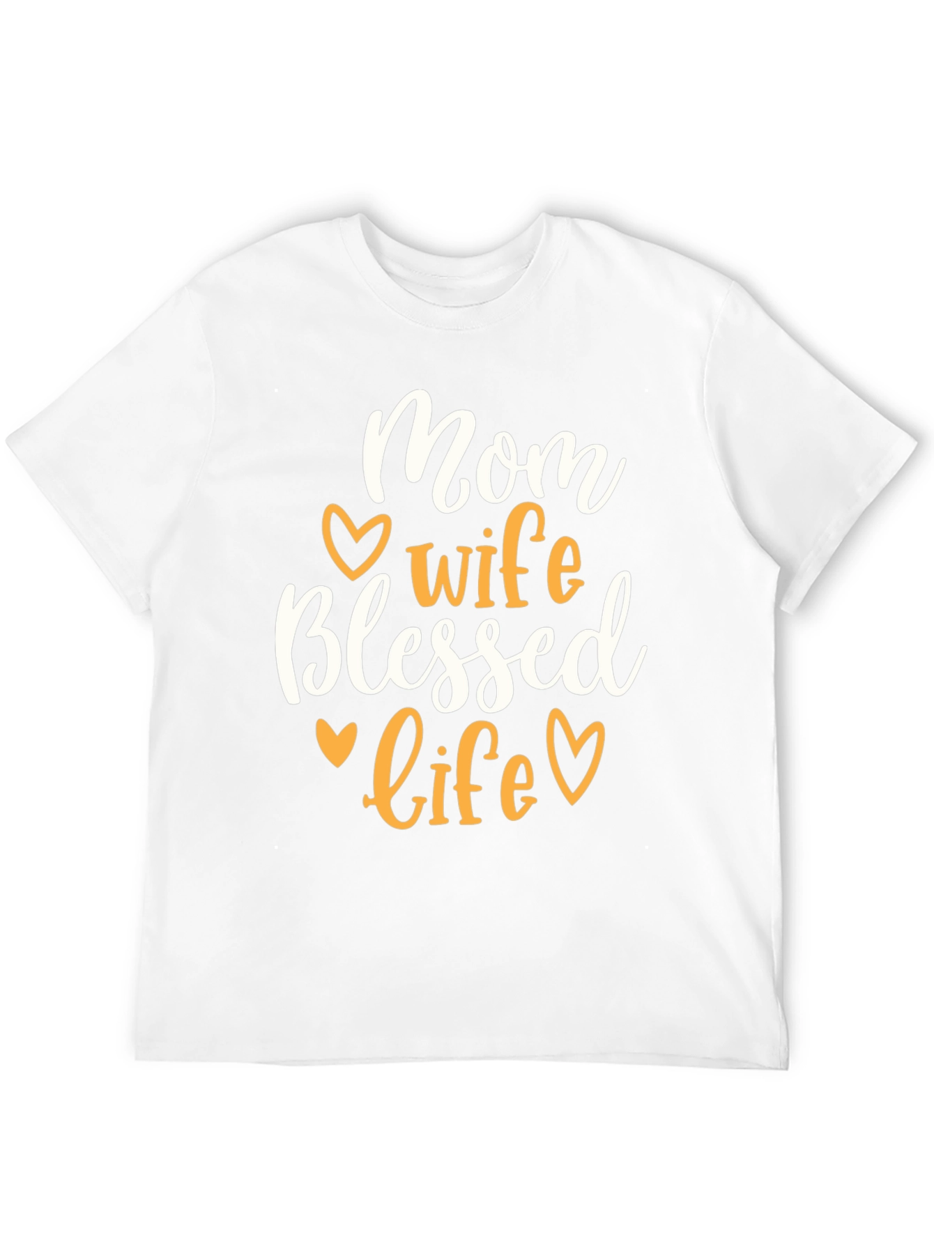 Mom Wife Blessed Life T-Shirt