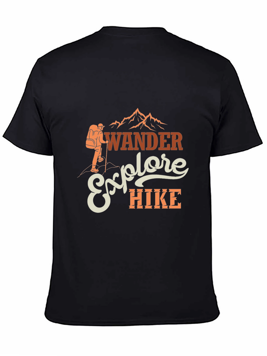 Wander Explore Hike T-Shirt - Outdoor Adventure