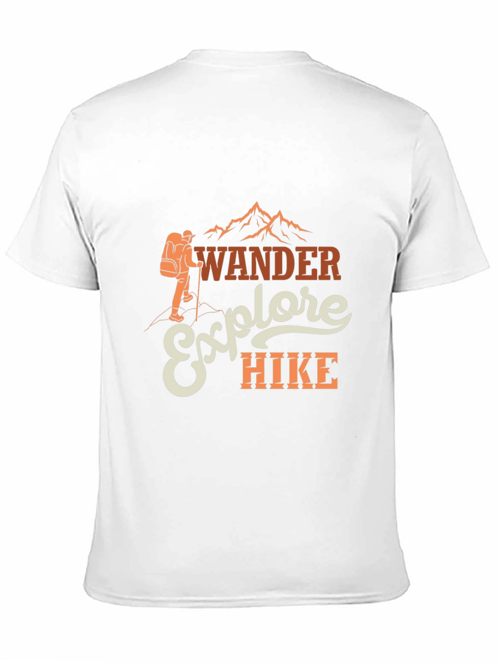 Wander Explore Hike T-Shirt - Outdoor Adventure
