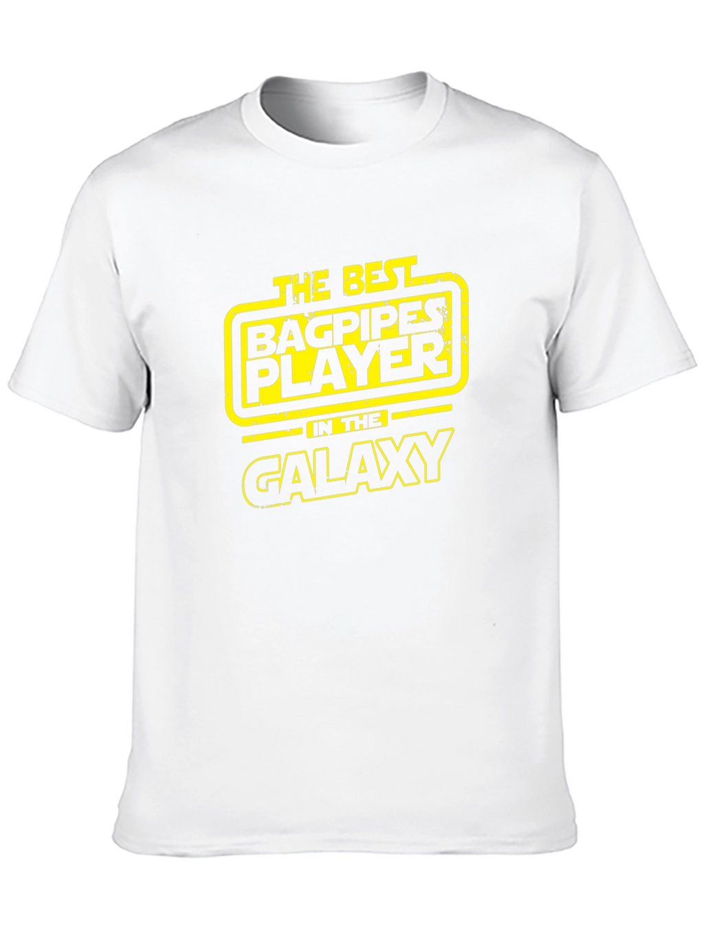 Best Bagpipes Player Galaxy Black T-Shirt