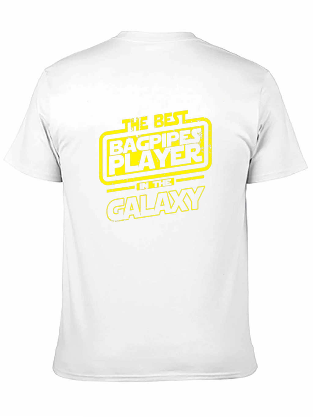 Best Bagpipes Player Galaxy Black T-Shirt