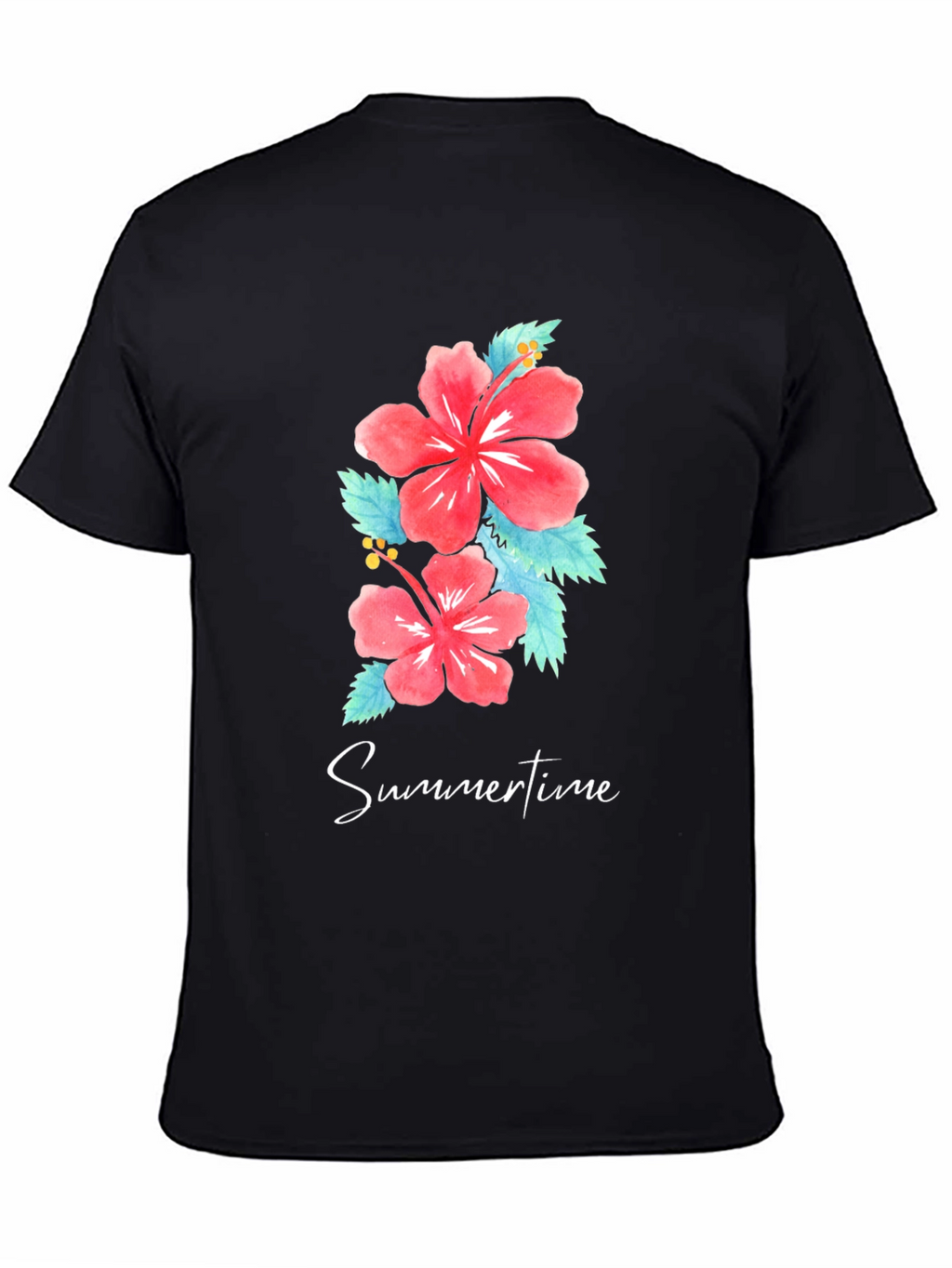 Floral Summertime Graphic T-Shirt