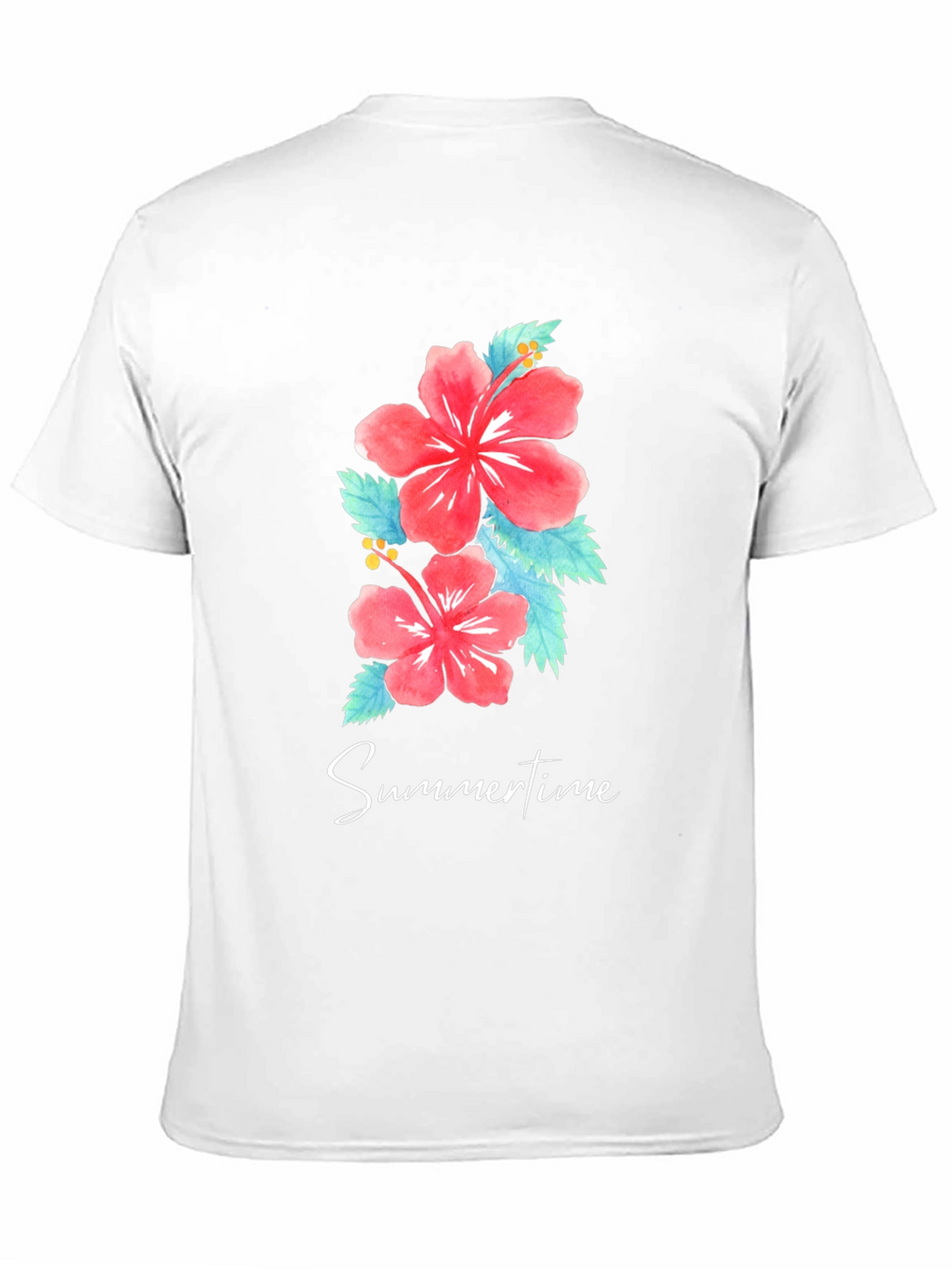 Floral Summertime Graphic T-Shirt