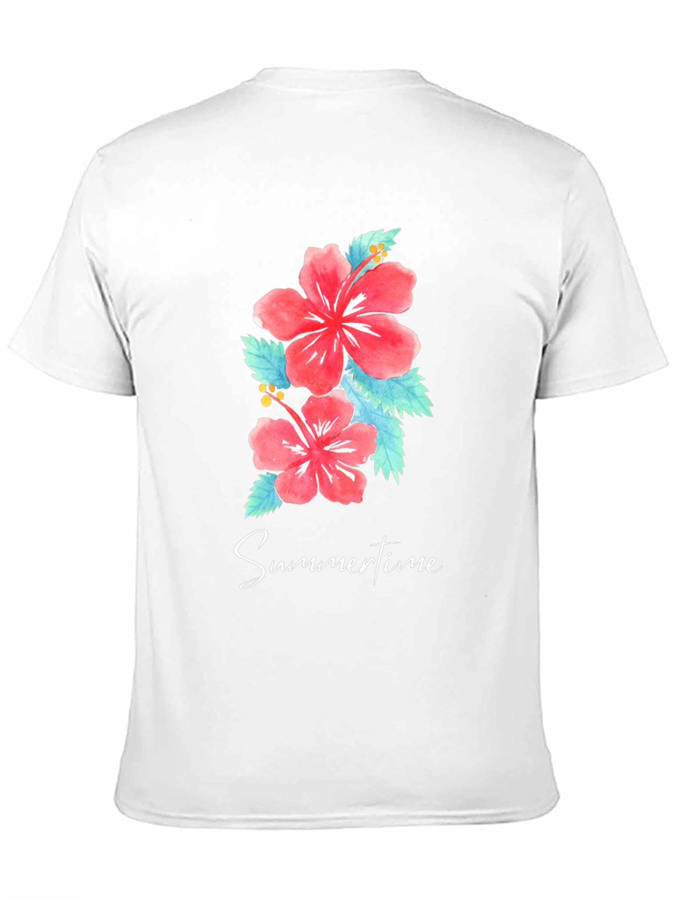 Floral Summertime Graphic T-Shirt