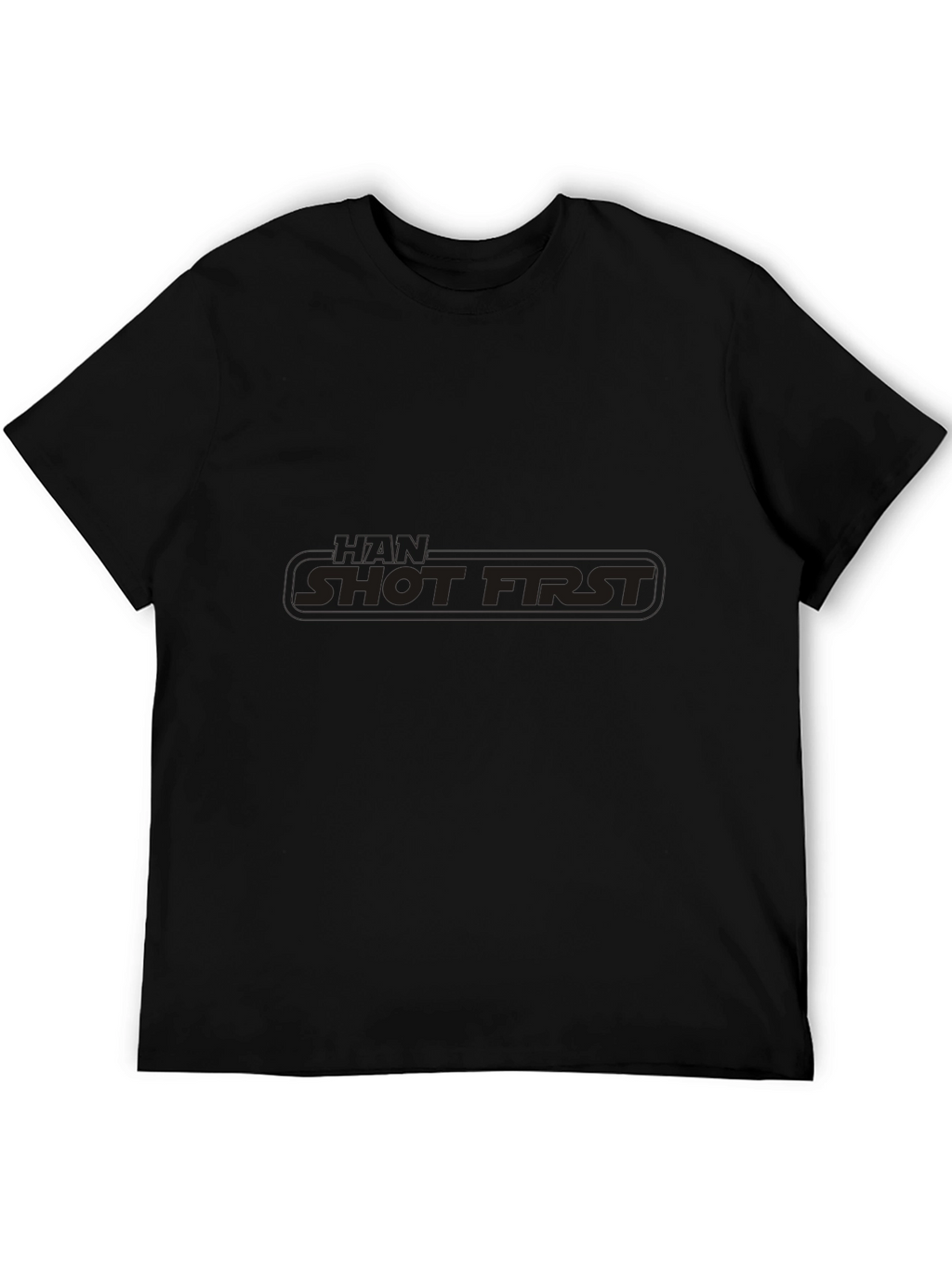 Shot First Black T-Shirt