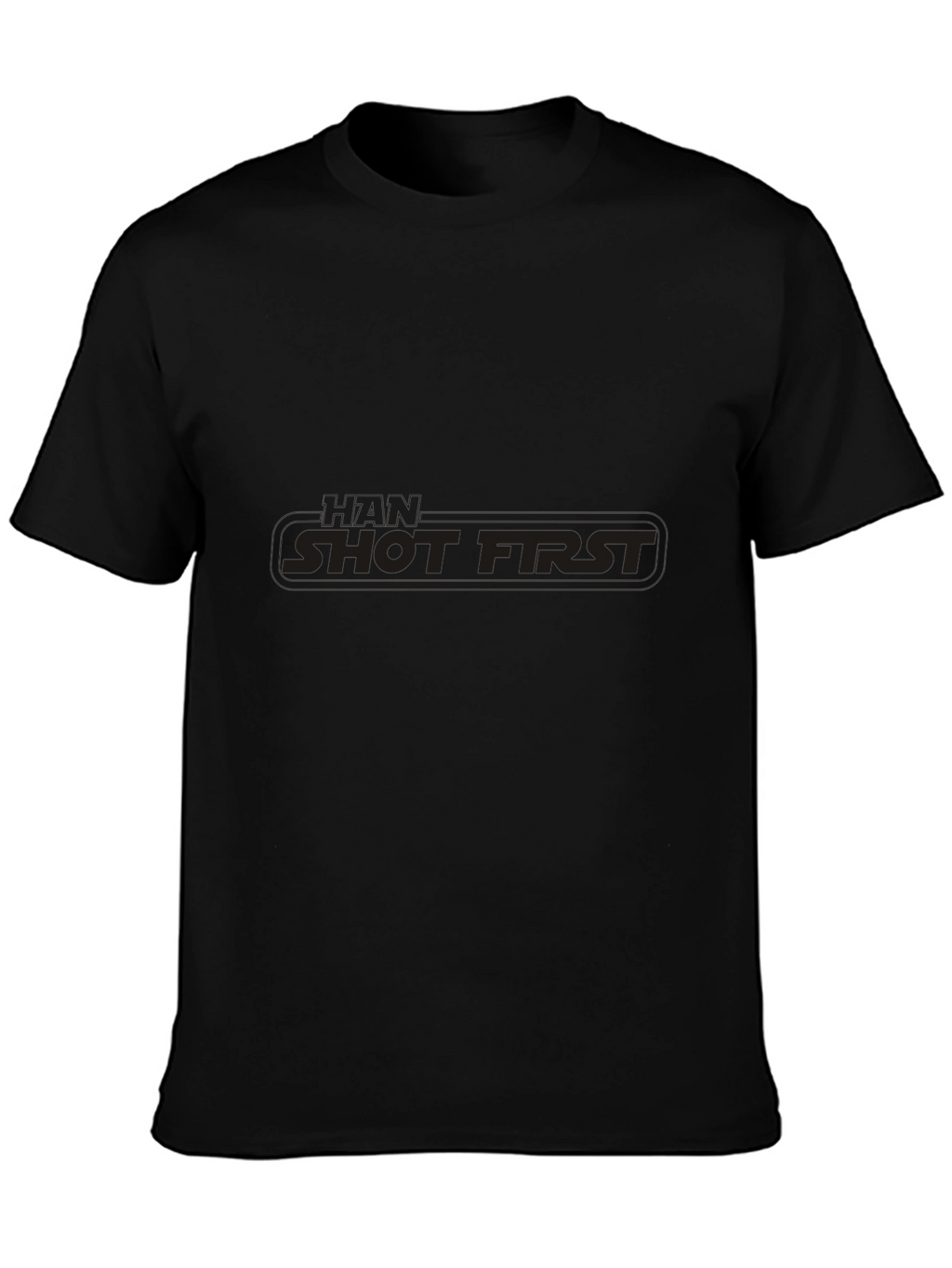 Shot First Black T-Shirt