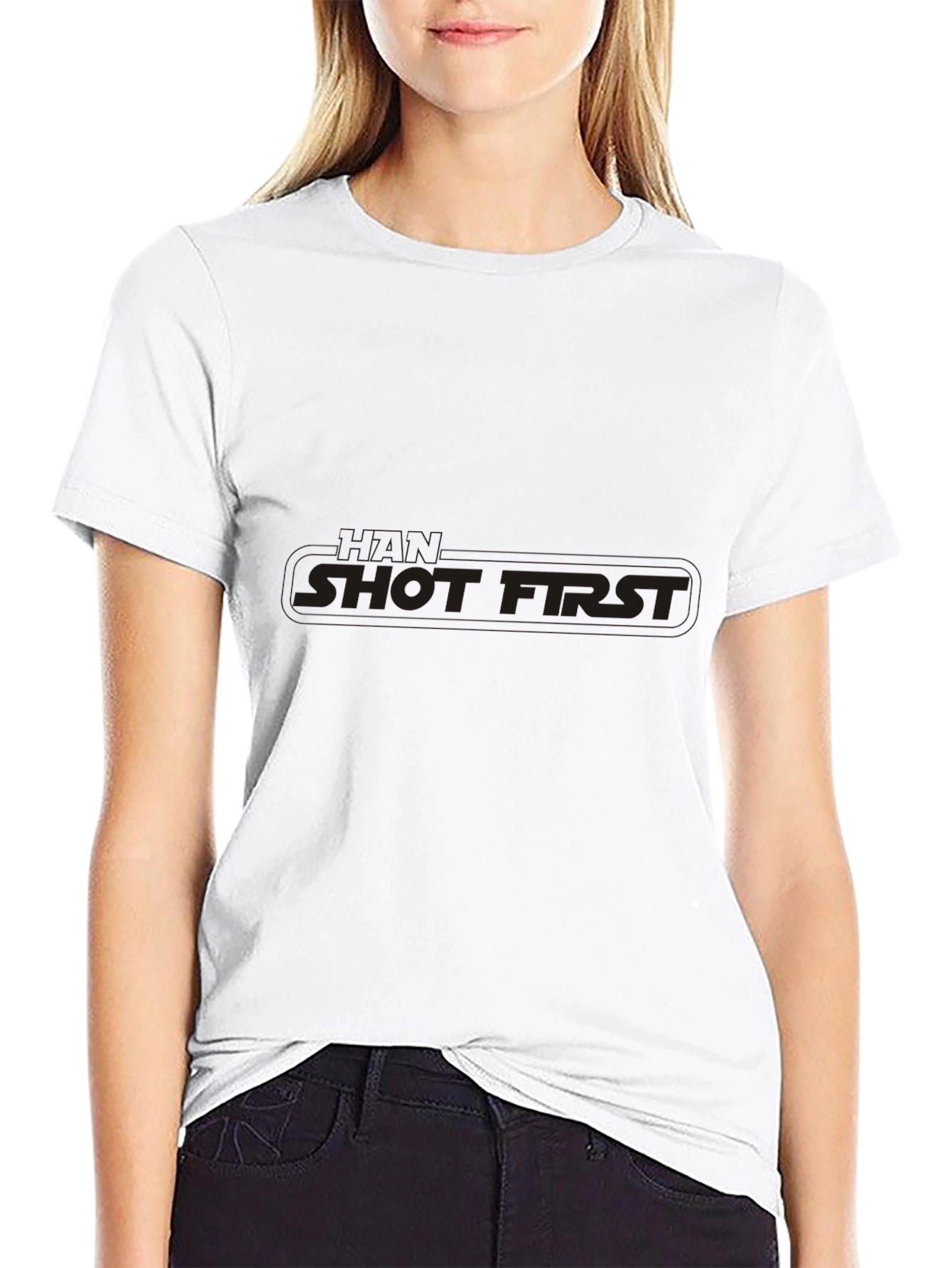 Shot First Black T-Shirt