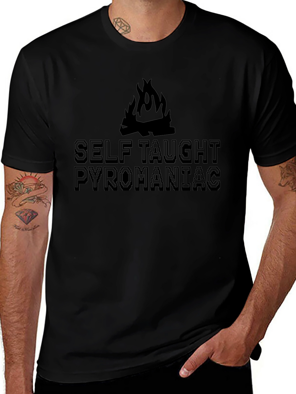 Self Taught Pyromaniac Graphic Tee