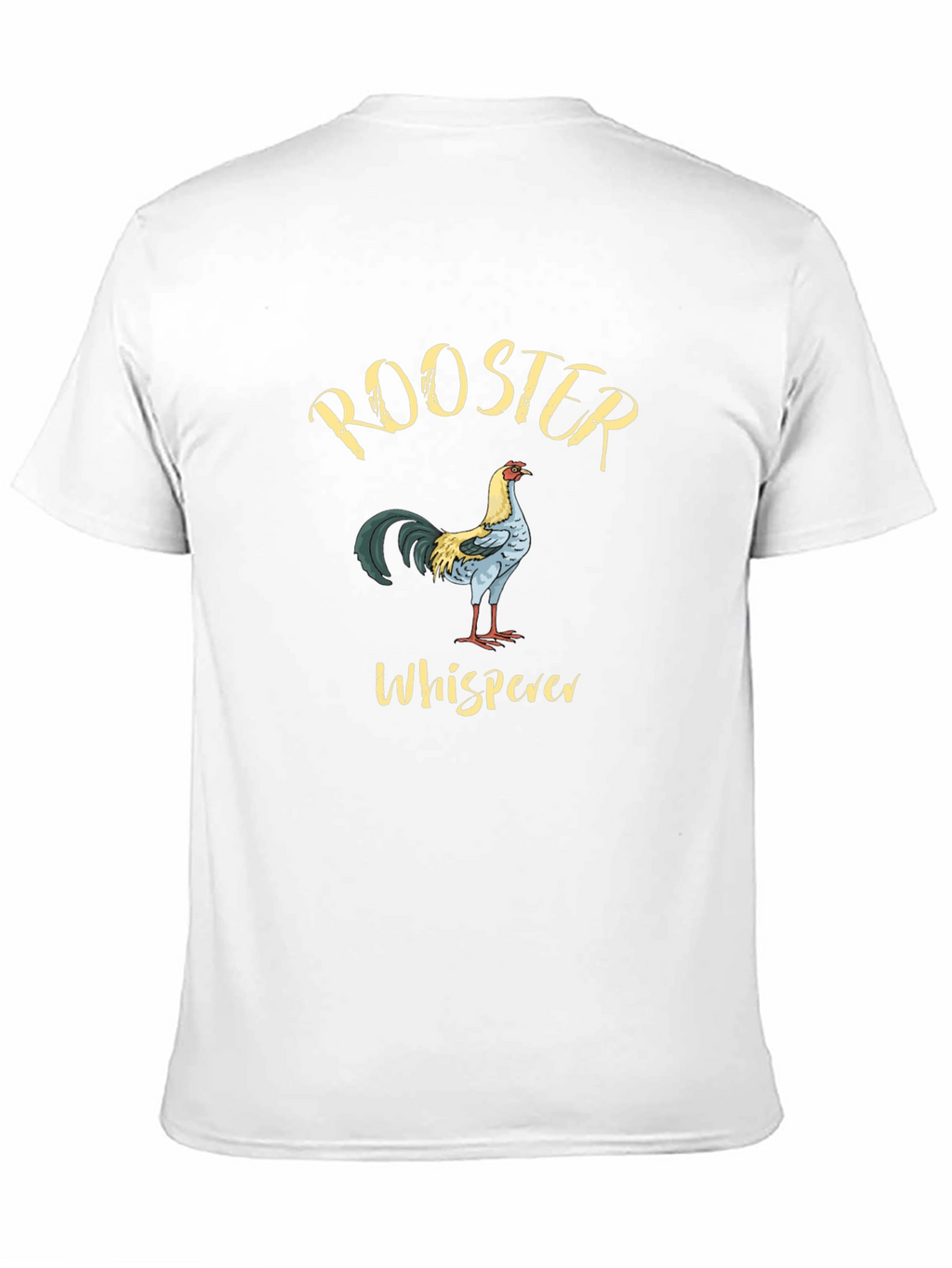 Rooster Whisperer Graphic T-Shirt Black