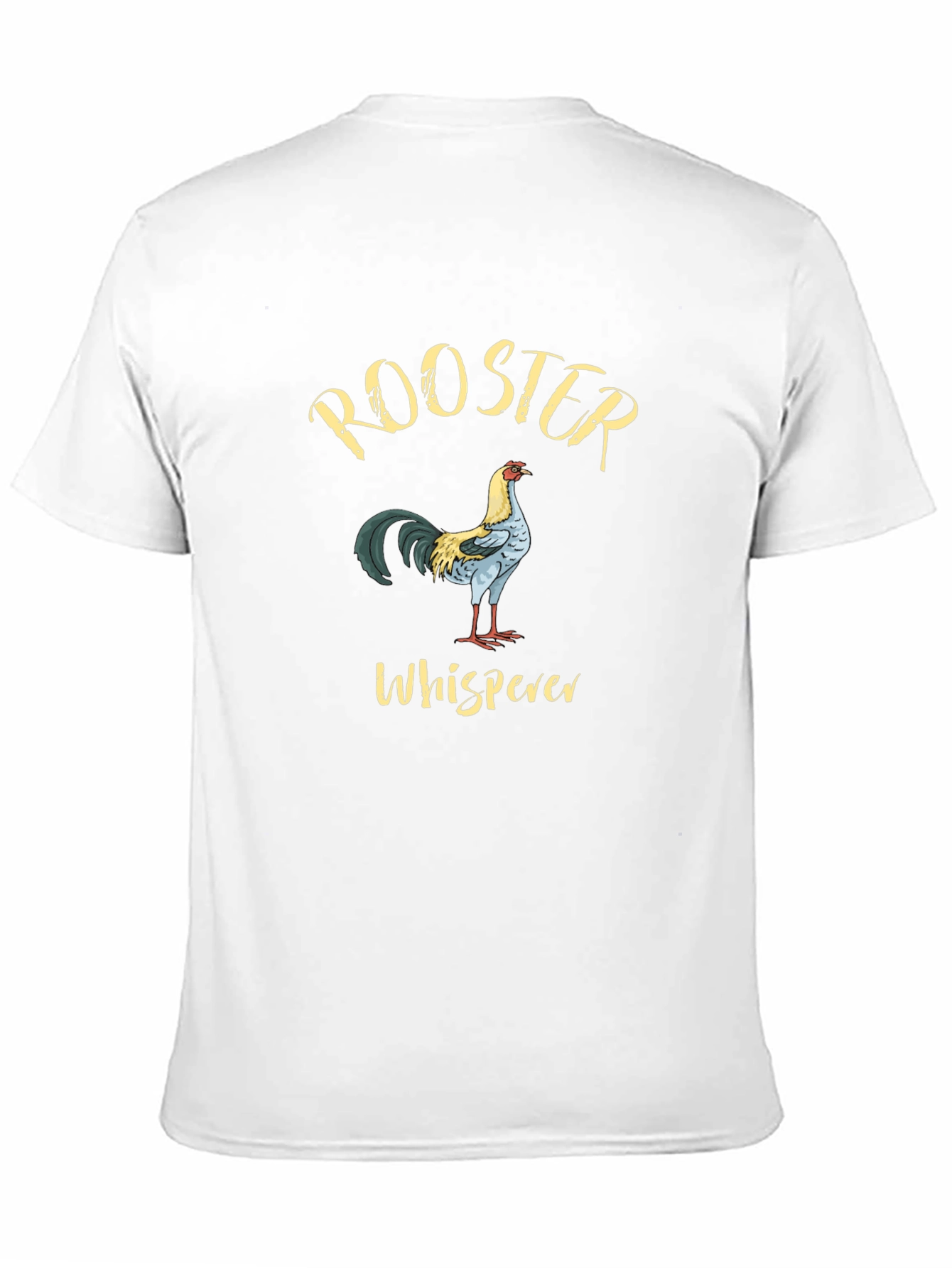 Rooster Whisperer Graphic T-Shirt Black