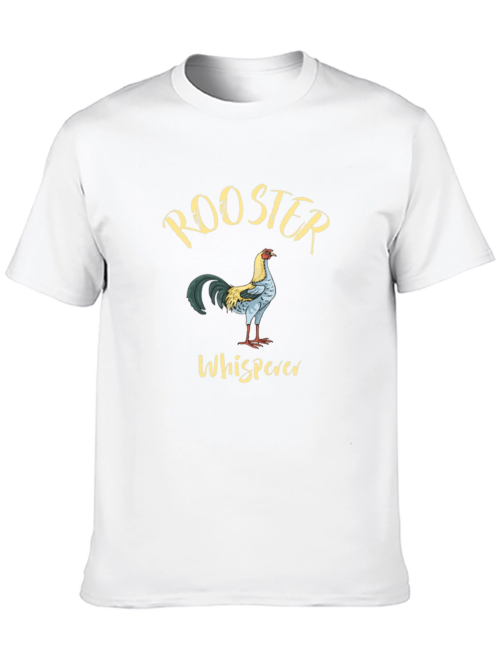 Rooster Whisperer Graphic T-Shirt Black