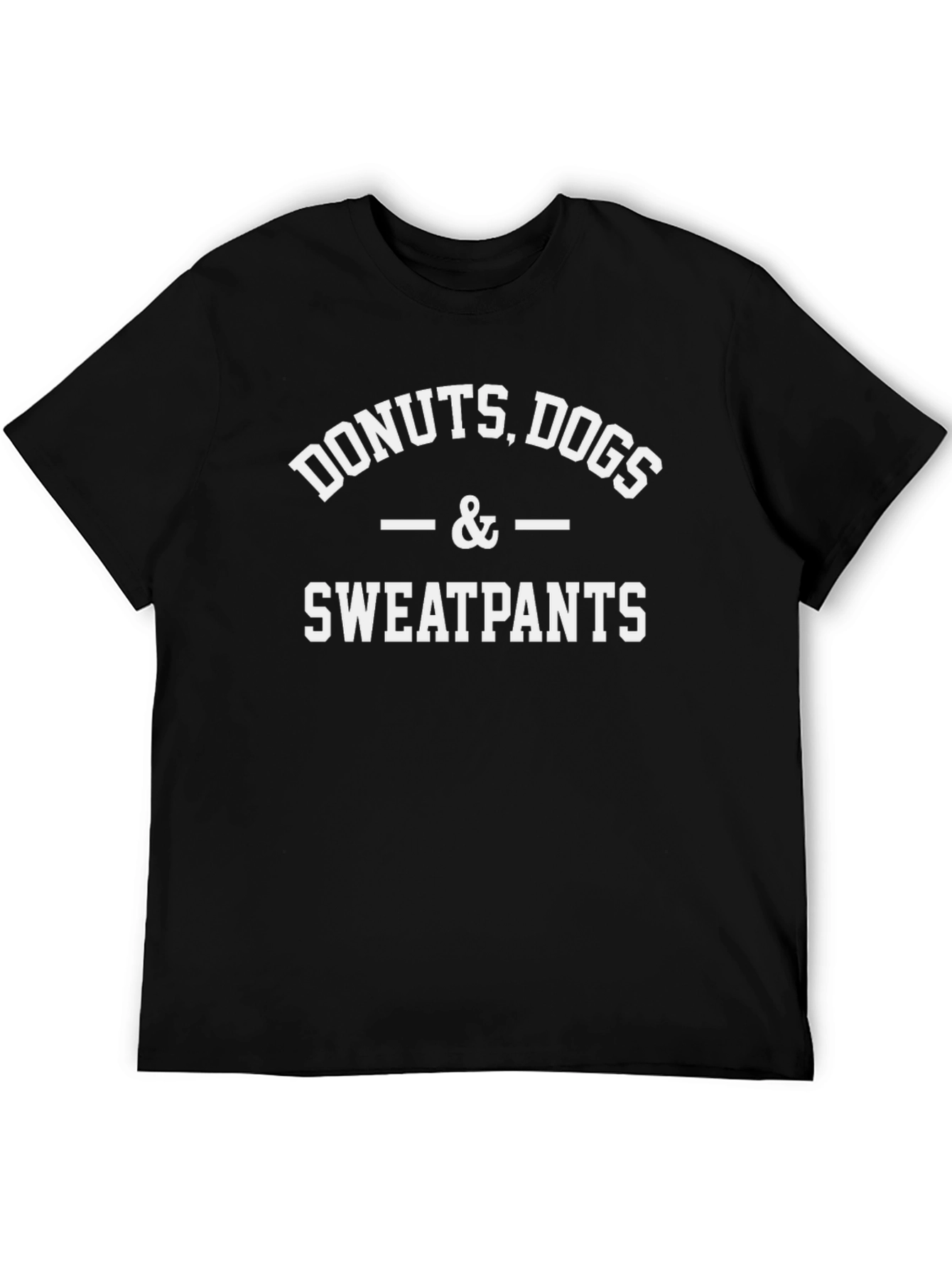 Donuts Dogs & Sweatpants Graphic Tee