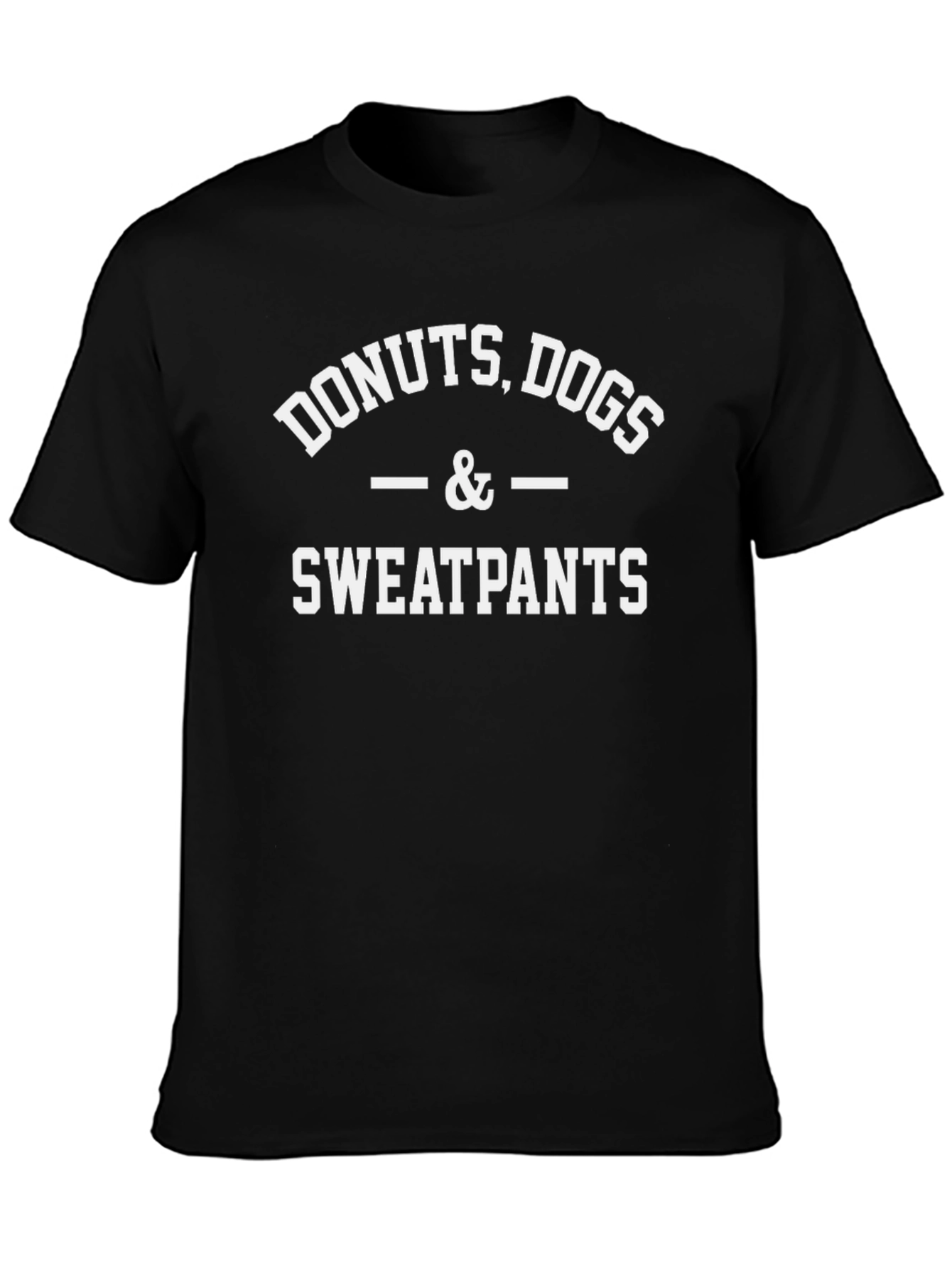 Donuts Dogs & Sweatpants Graphic Tee