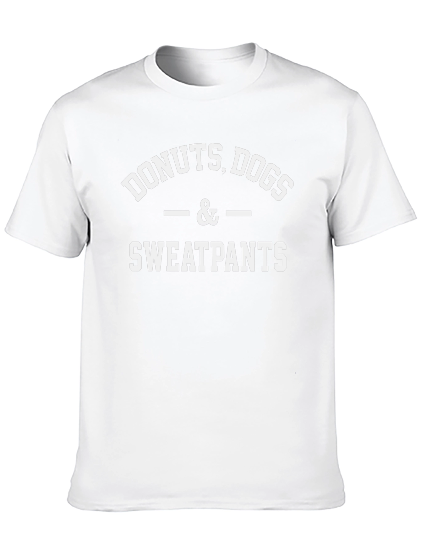Donuts Dogs & Sweatpants Graphic Tee