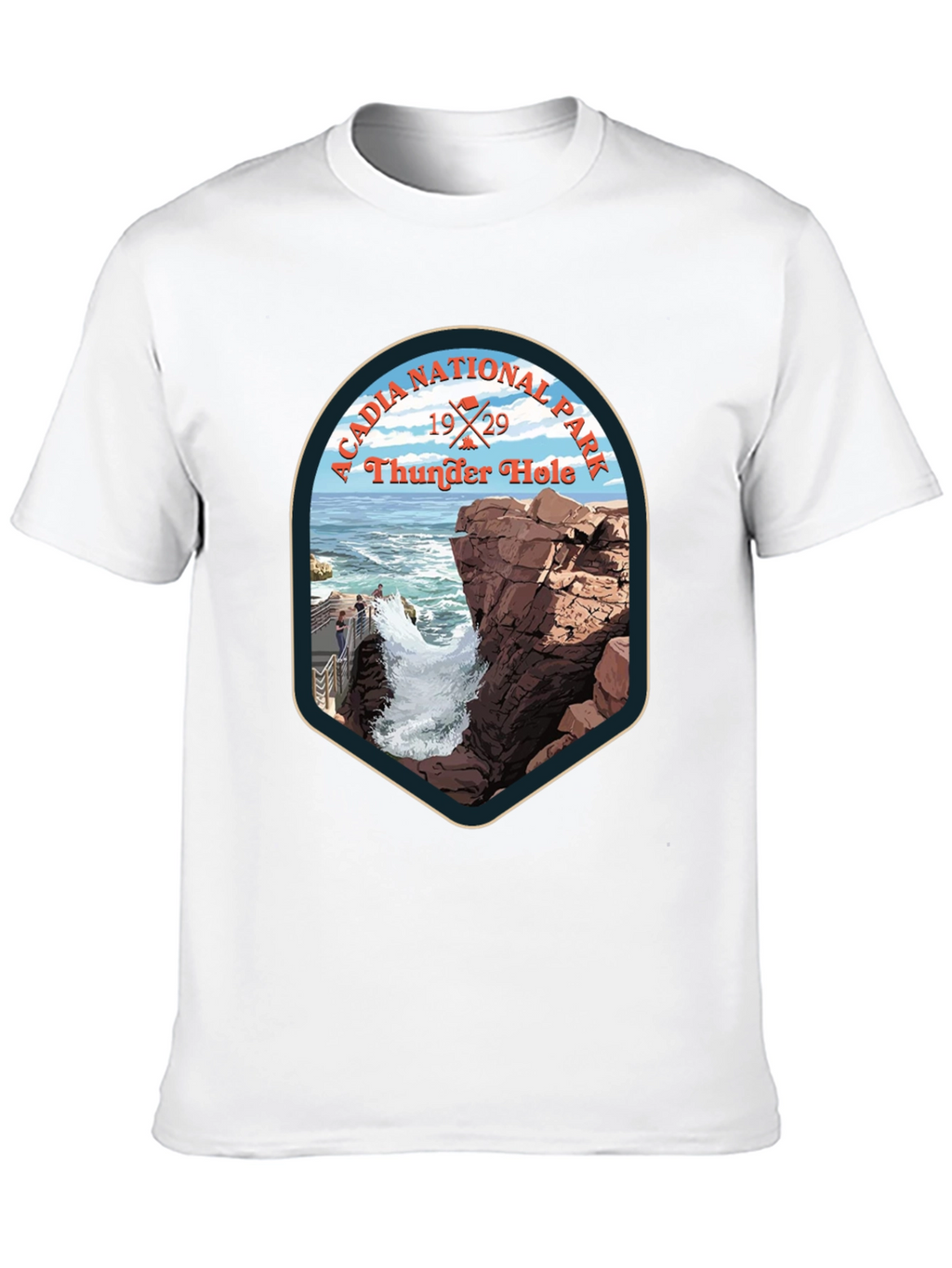 Acadia National Park Thunder Hole T-Shirt