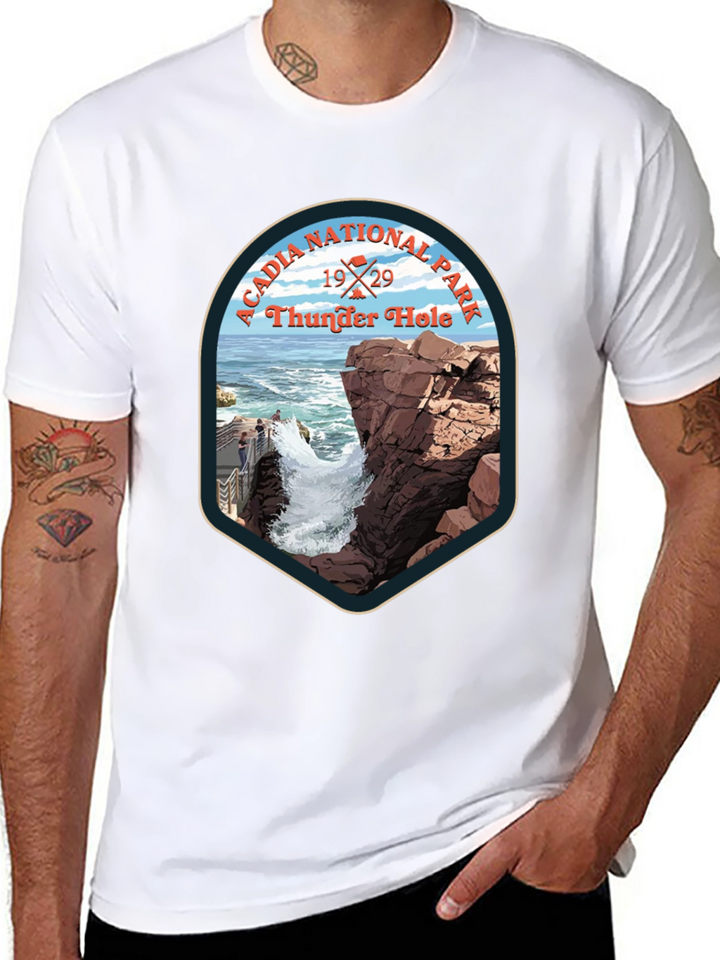 Acadia National Park Thunder Hole T-Shirt