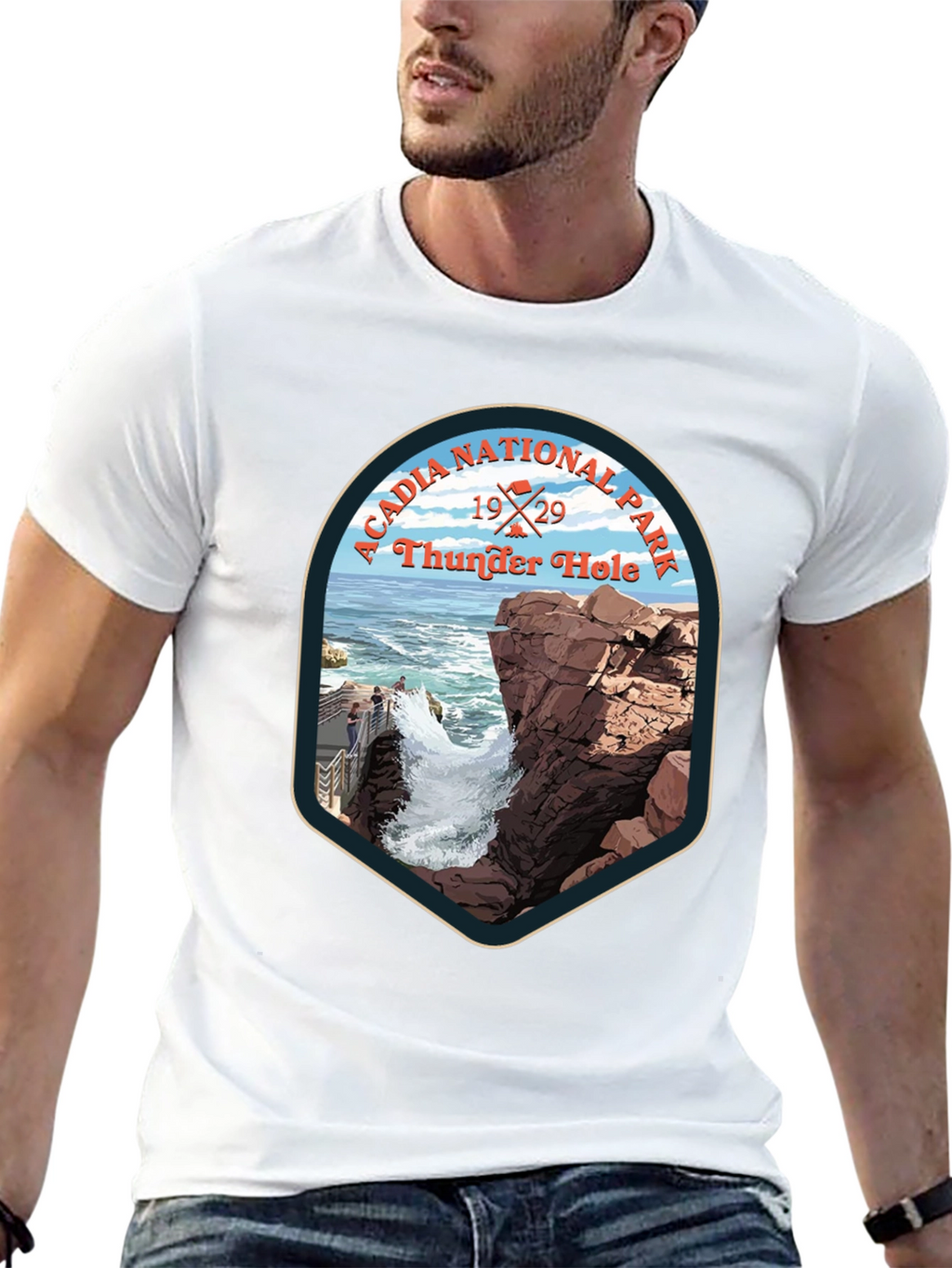 Acadia National Park Thunder Hole T-Shirt