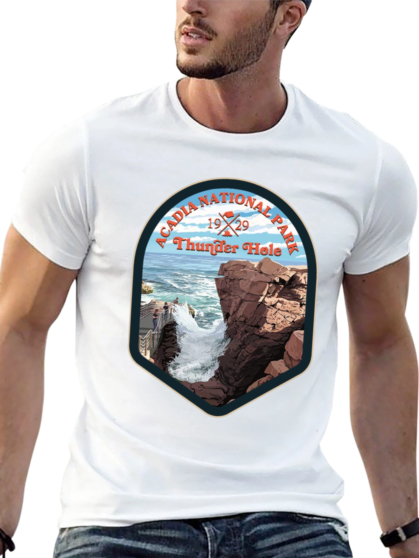 Acadia National Park Thunder Hole T-Shirt