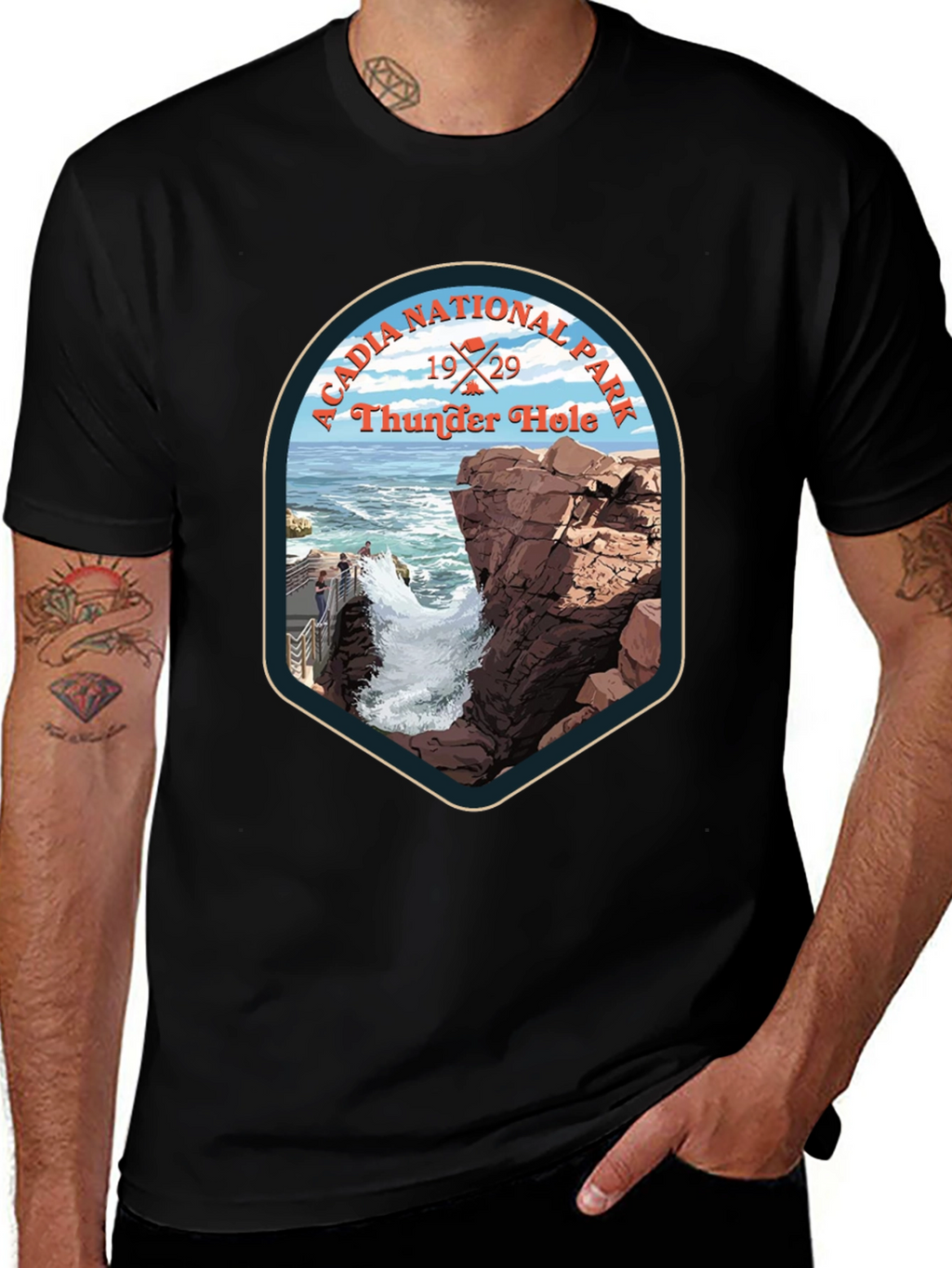 Acadia National Park Thunder Hole T-Shirt