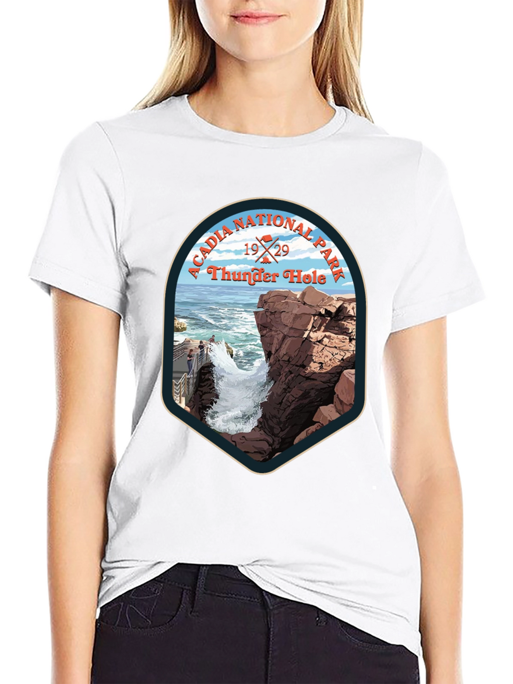 Acadia National Park Thunder Hole T-Shirt