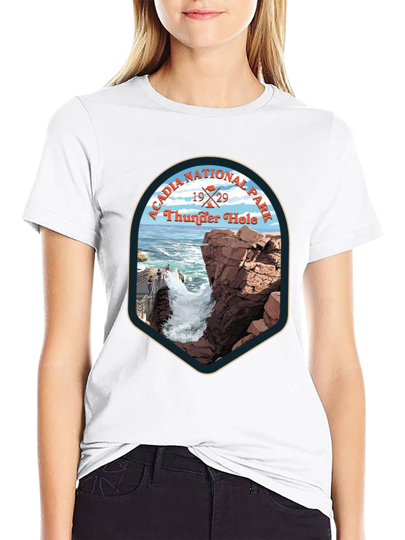 Acadia National Park Thunder Hole T-Shirt