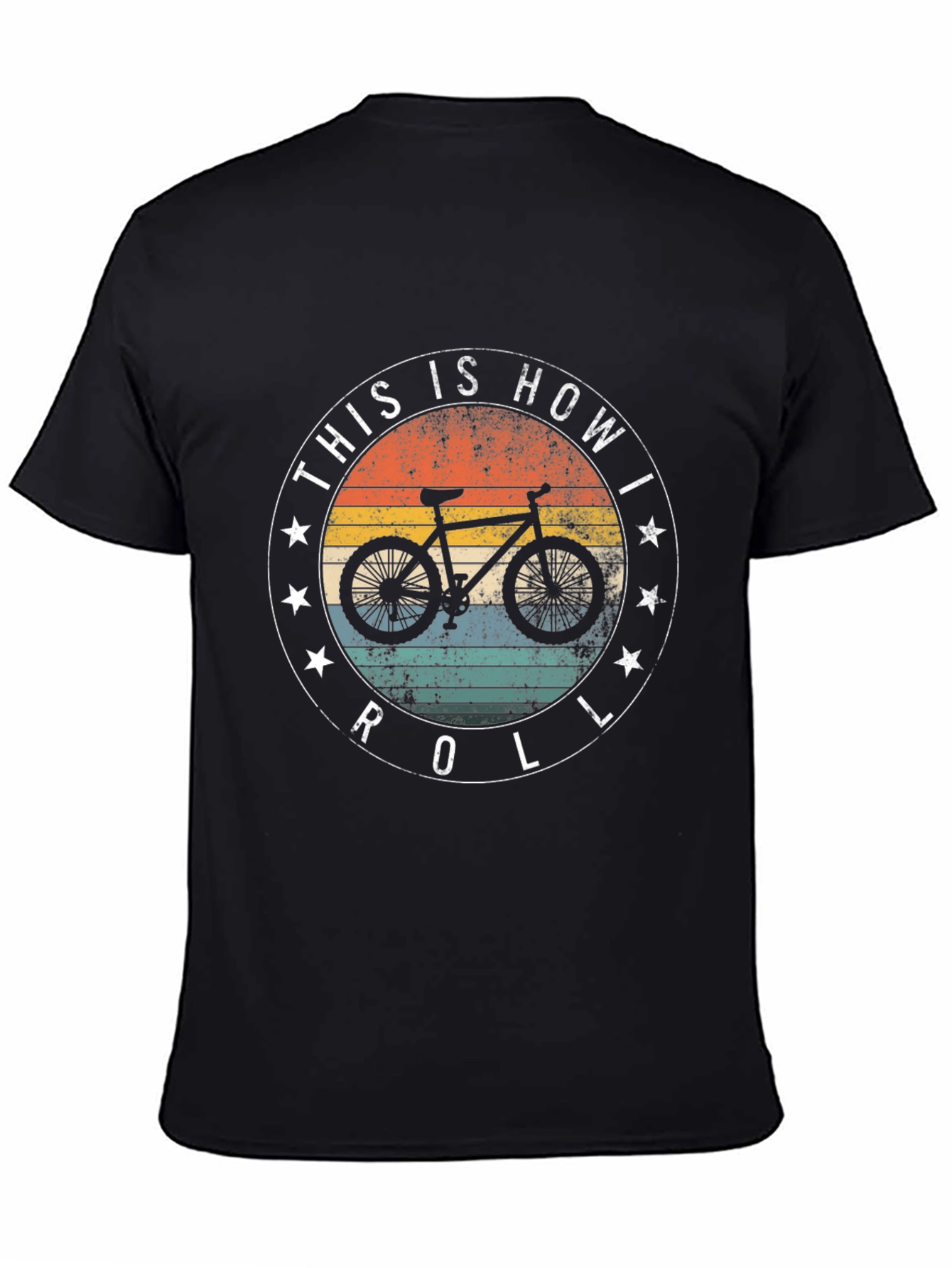This Is How I Roll Bike Graphic Tee